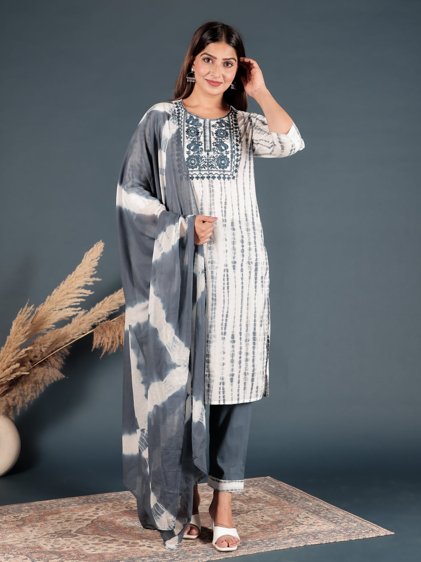 Soft Cotton Tie-Dye Kurta