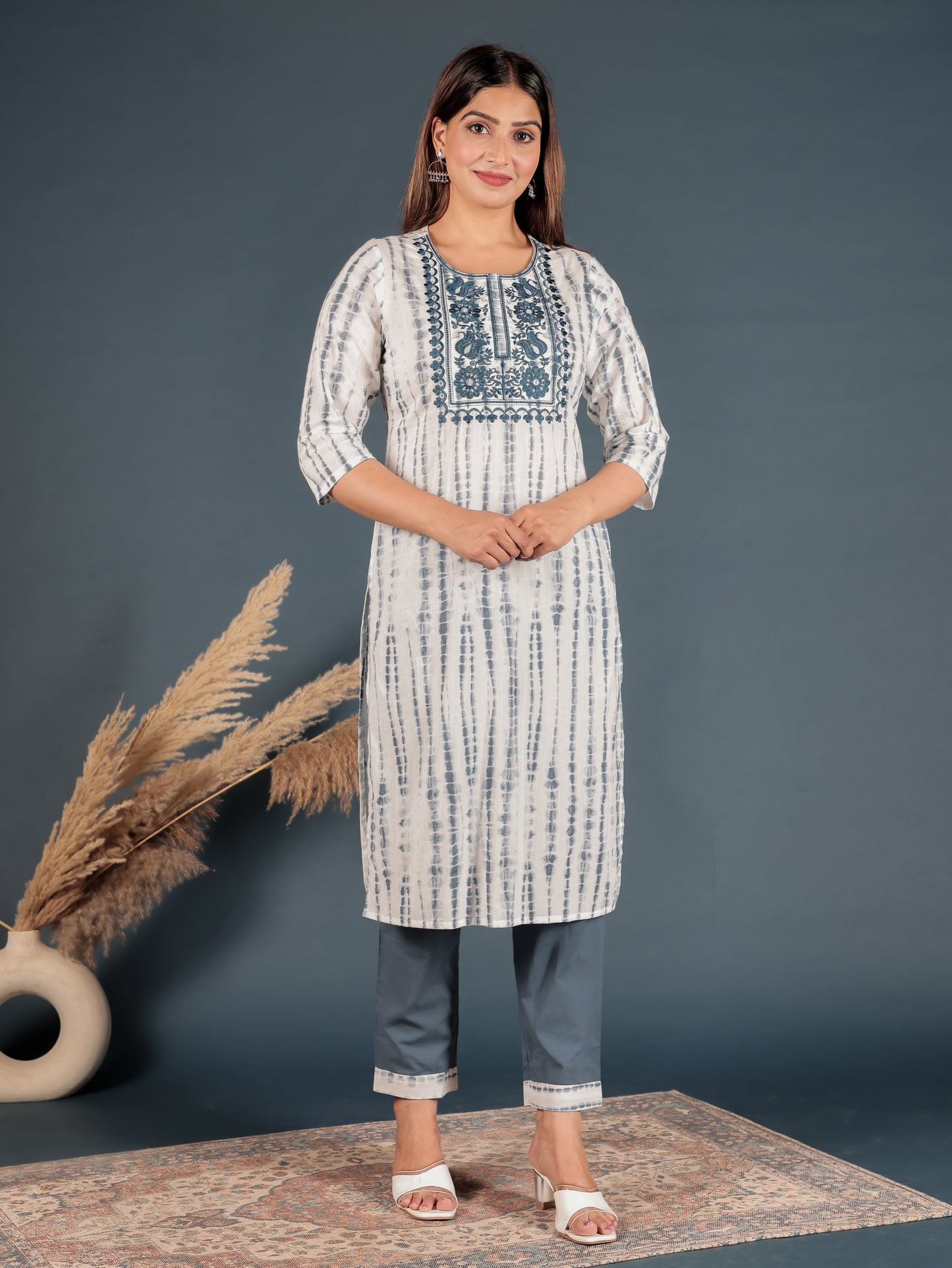 Soft Cotton Tie-Dye Kurta