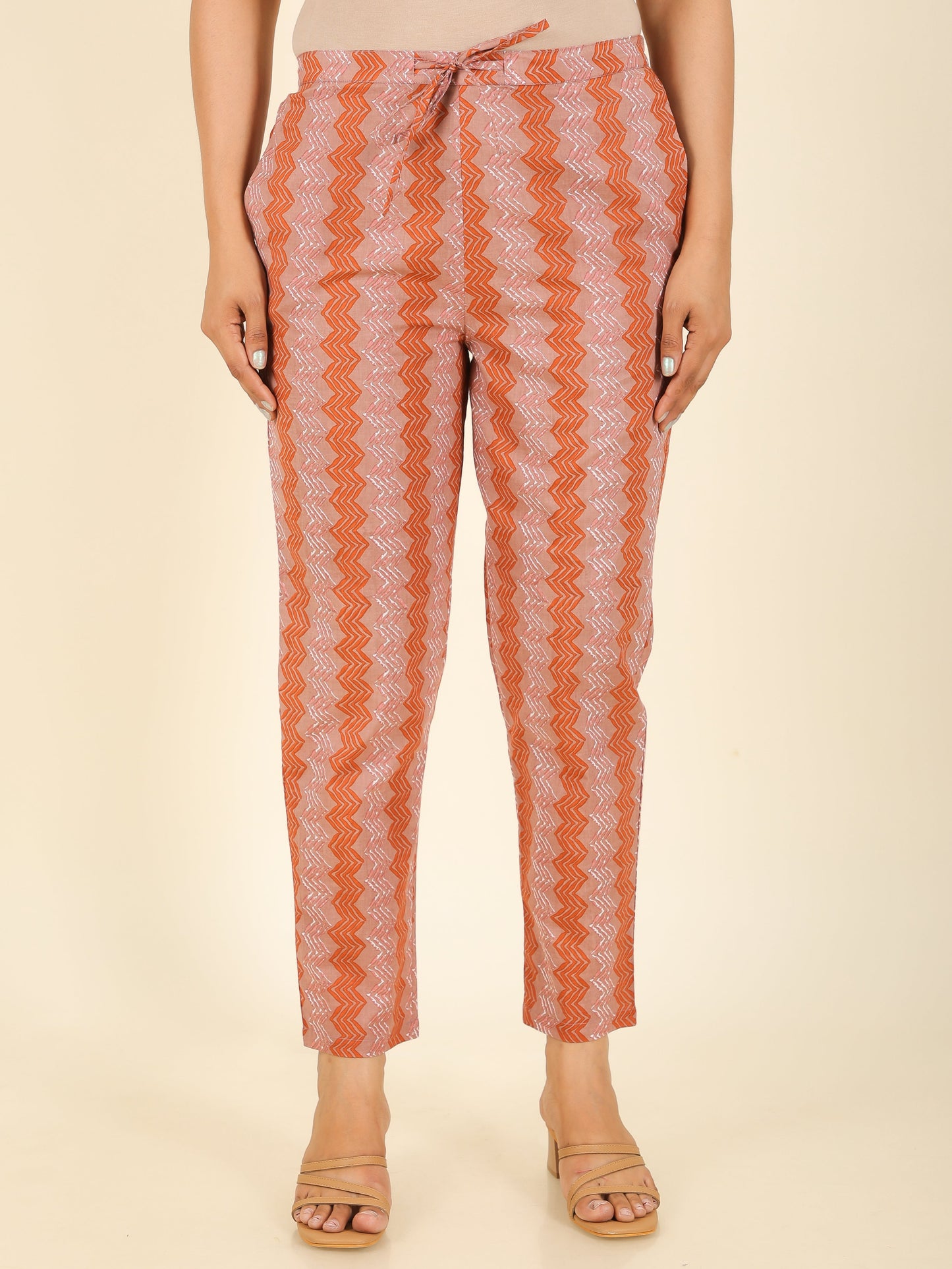 Soft Cotton Chevron Pant