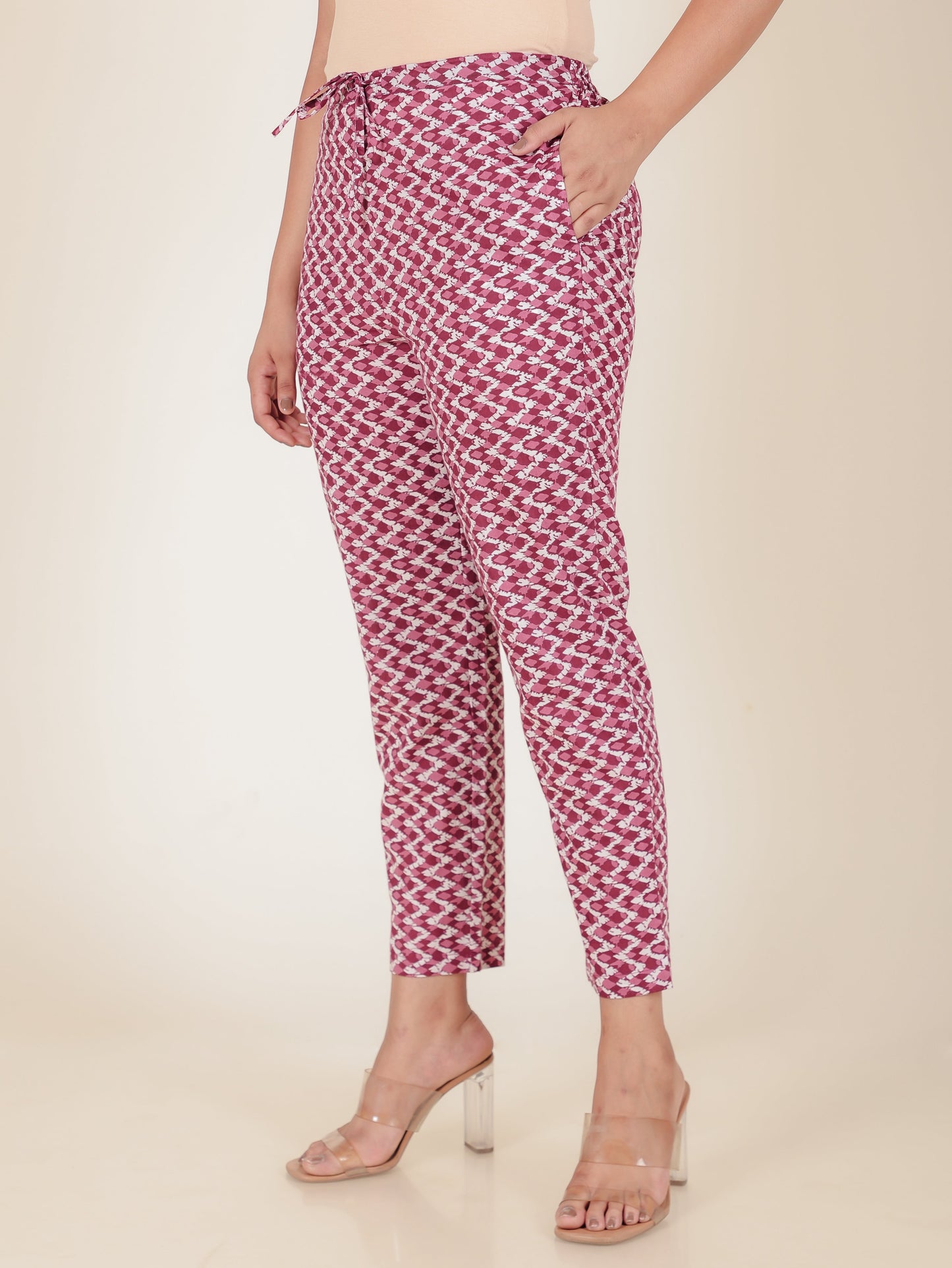 Soft Cotton Chevron Pant