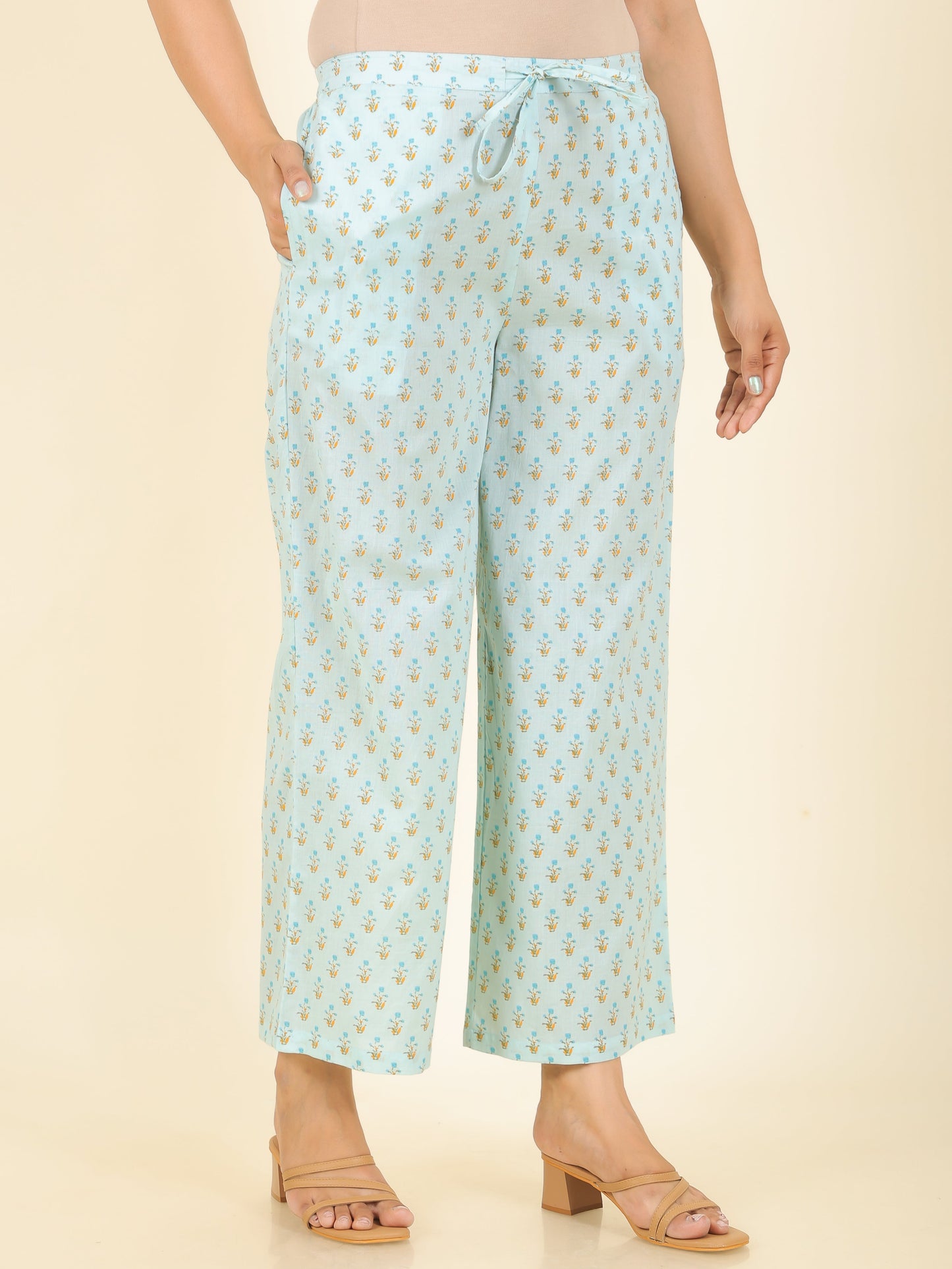 Soft Cotton Butti Palazzo