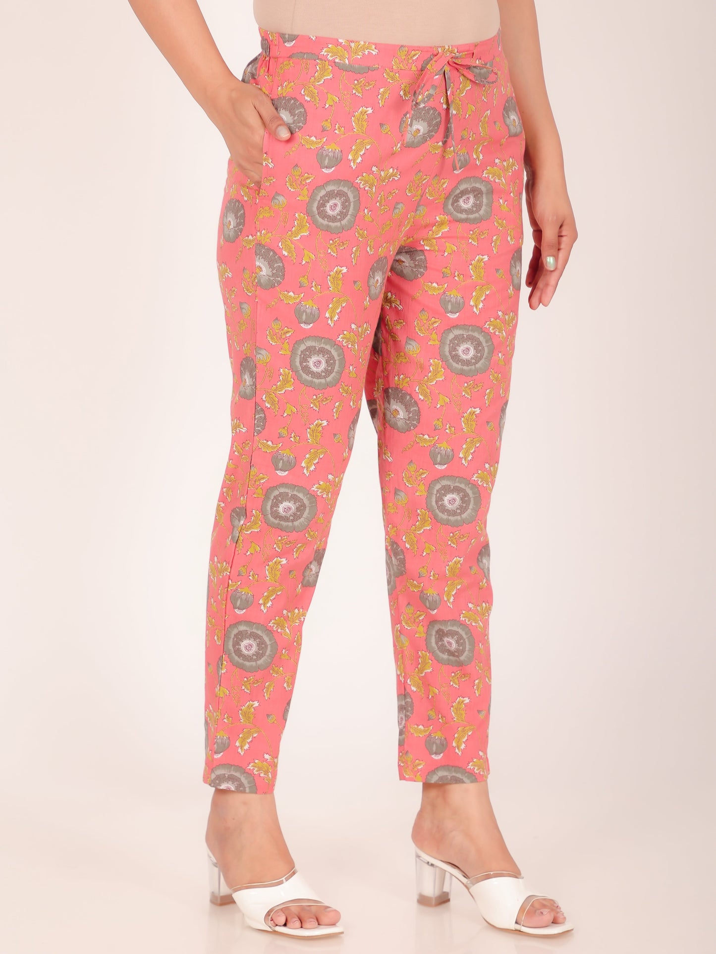 Soft Cotton Floral Pant