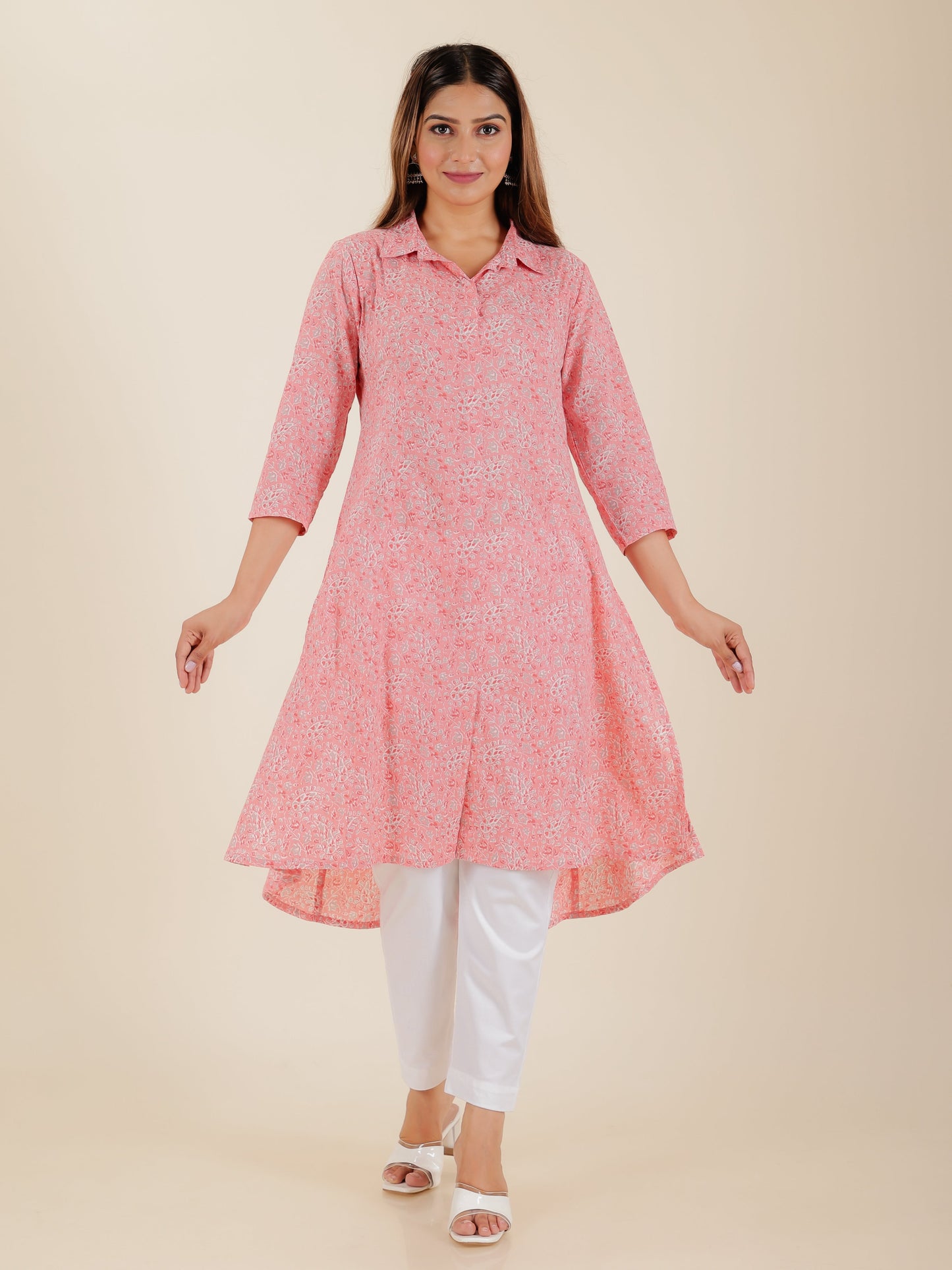 Soft Cotton Paisley Kurta