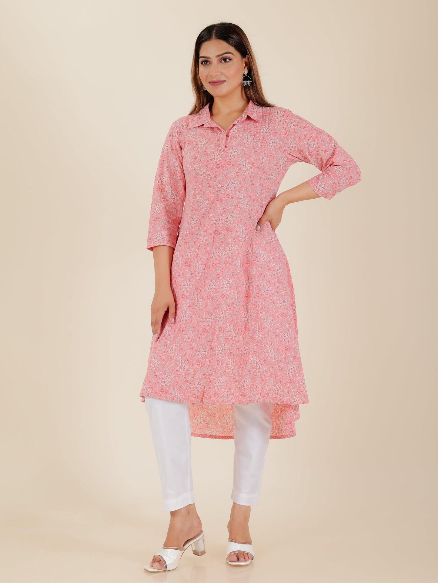 Soft Cotton Paisley Kurta