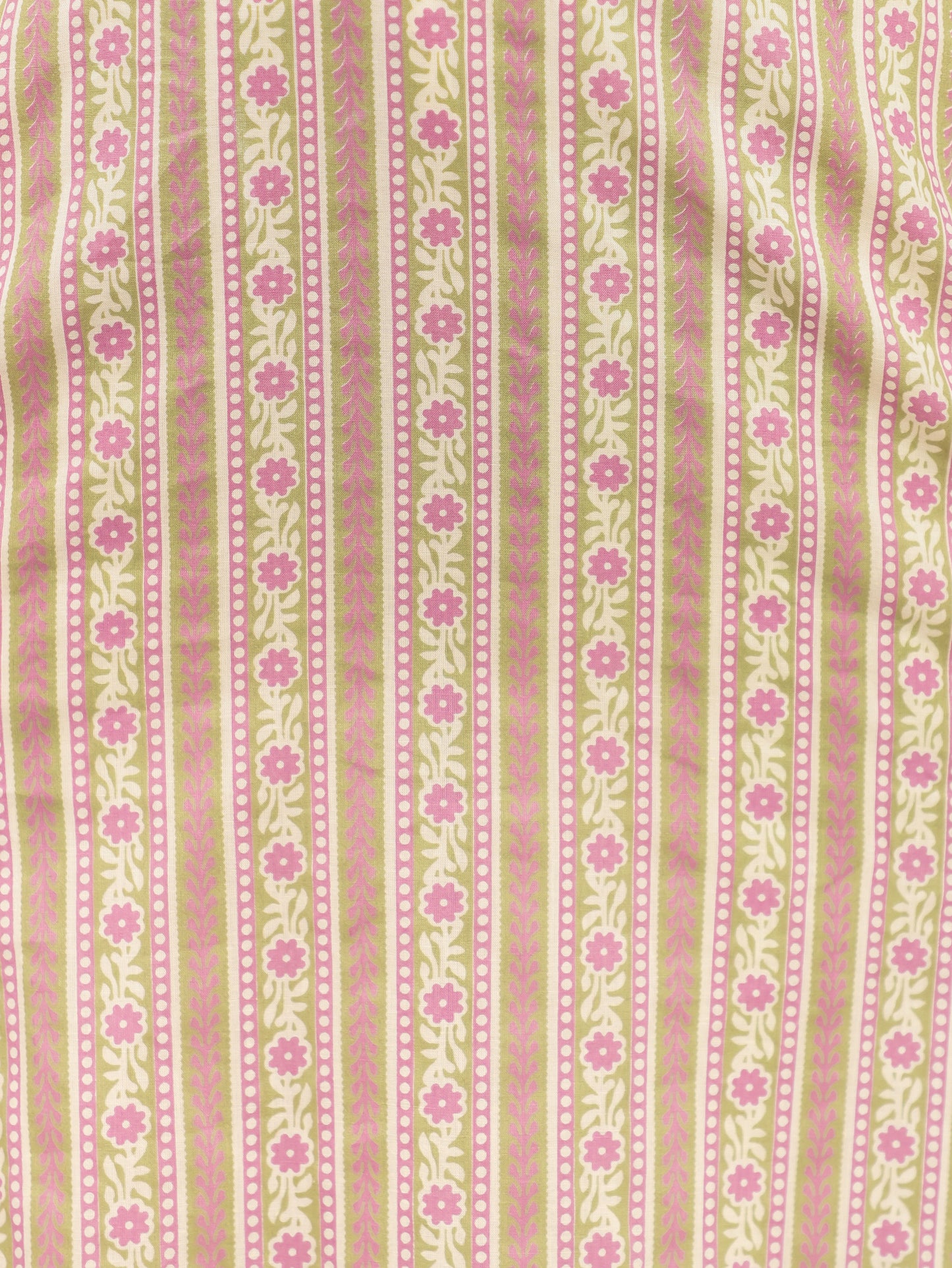 Soft Cotton Striped Straight White Kurta