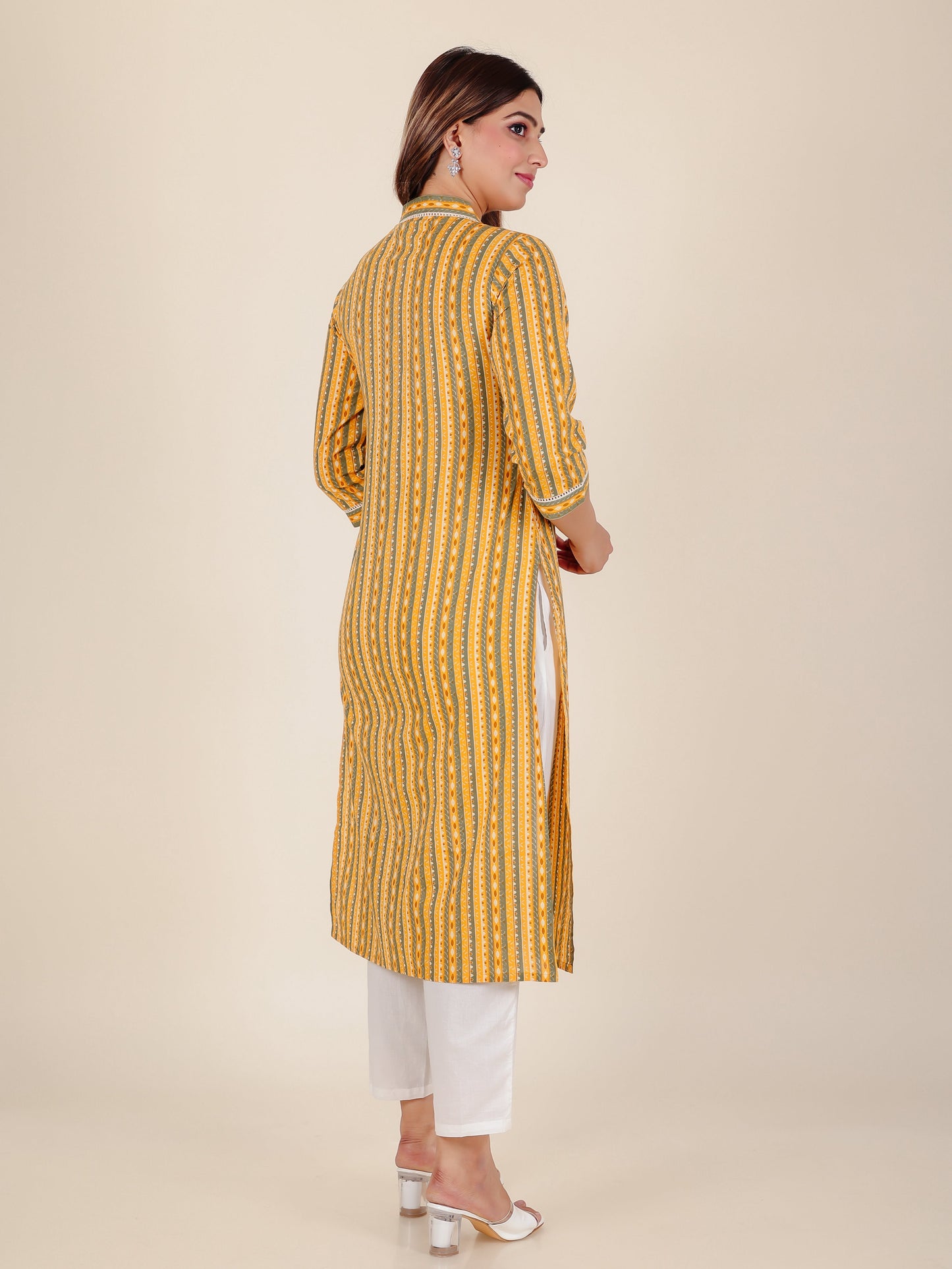 Soft Cotton Striped Kurta