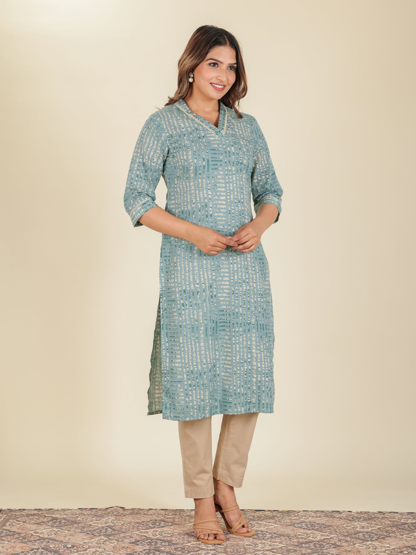 Soft Cotton Tie-Dye Kurta