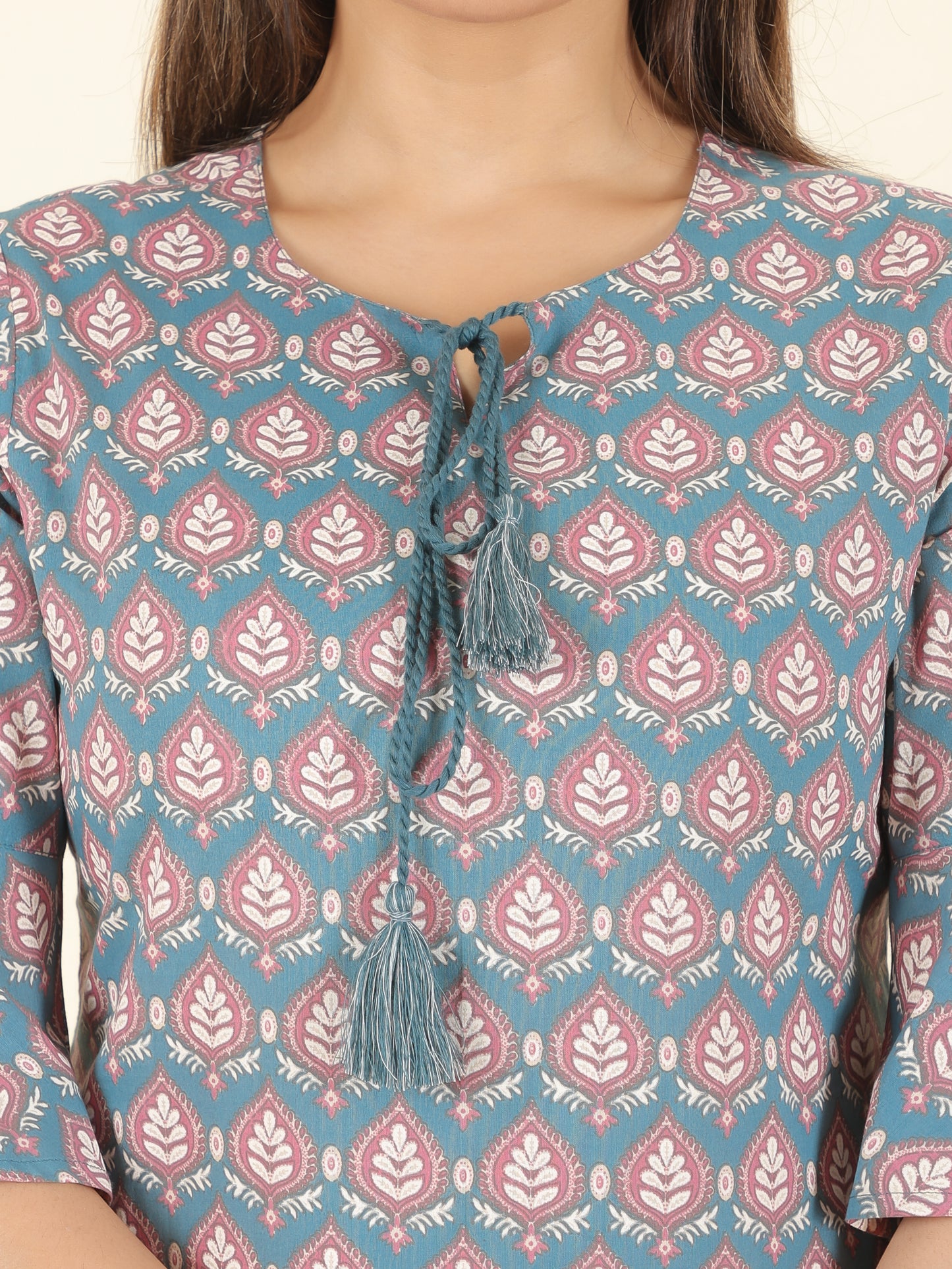 Soft Cotton Abstract Kurti