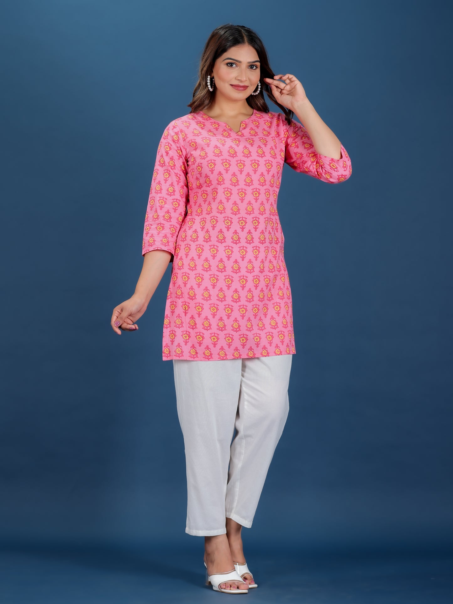 Soft Cotton Butti Kurti