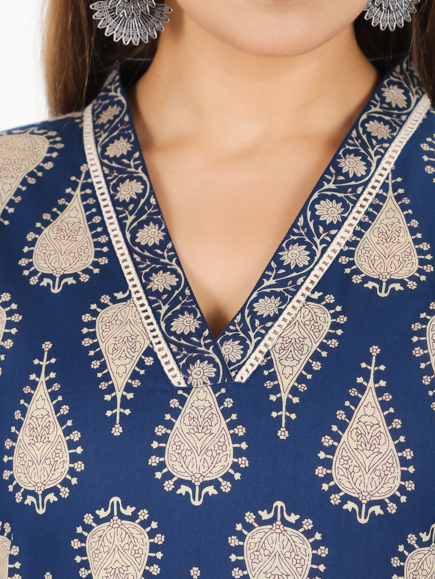 Soft Cotton Paisley Kurta