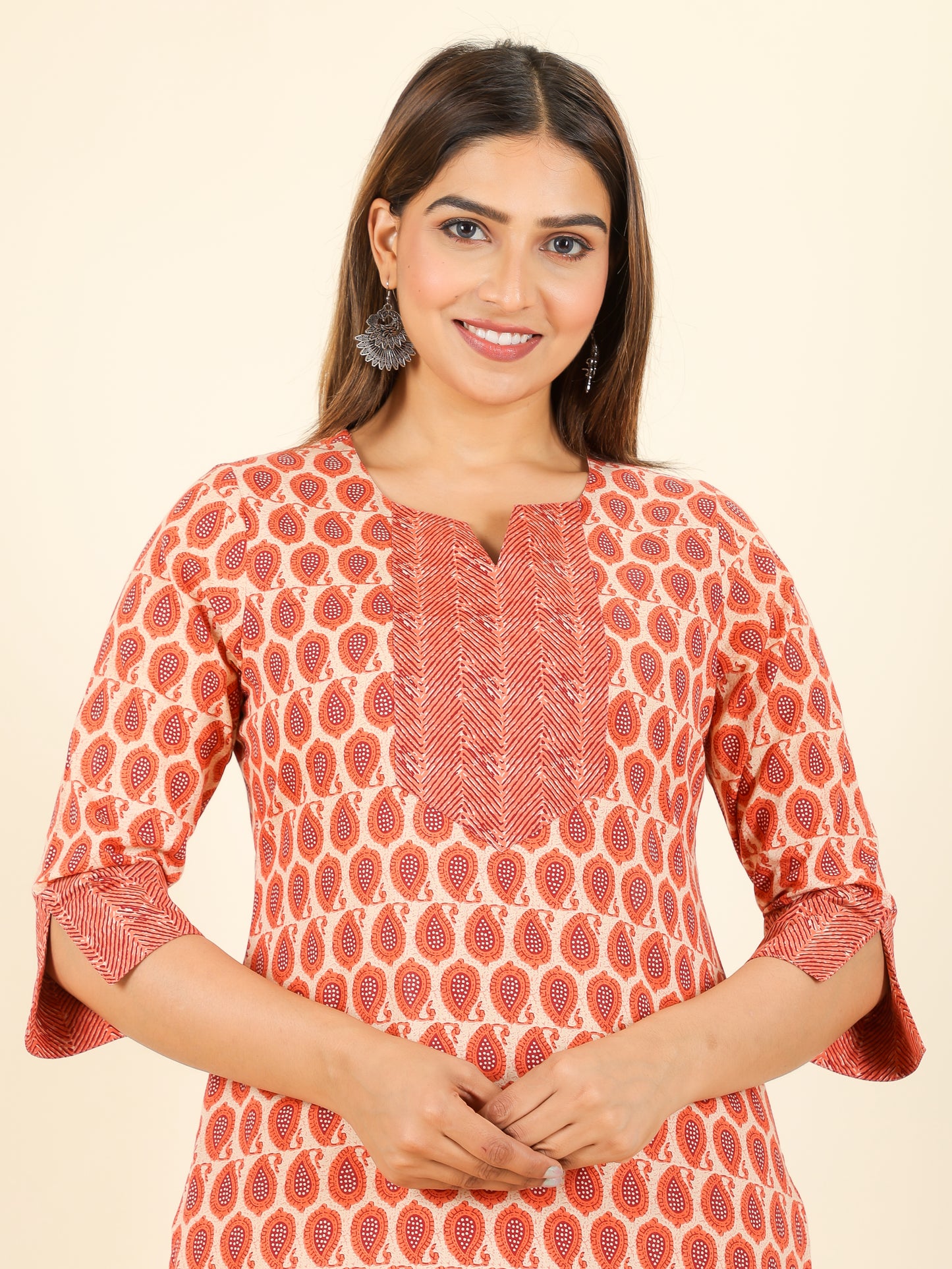 Soft Cotton Paisley Kurta