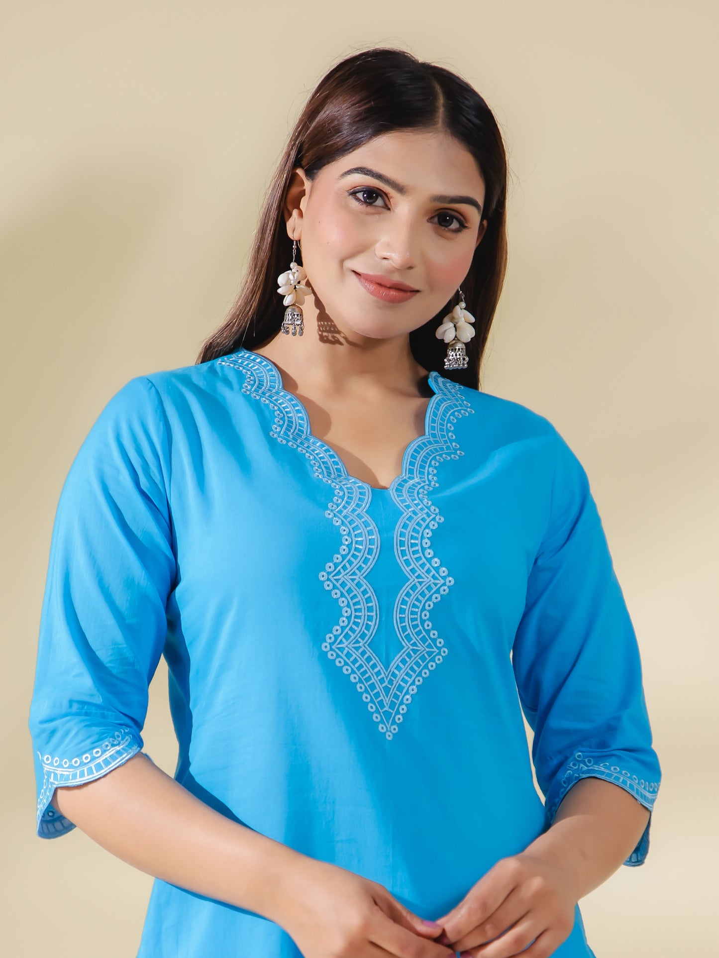 Soft Cotton Solid Kurta