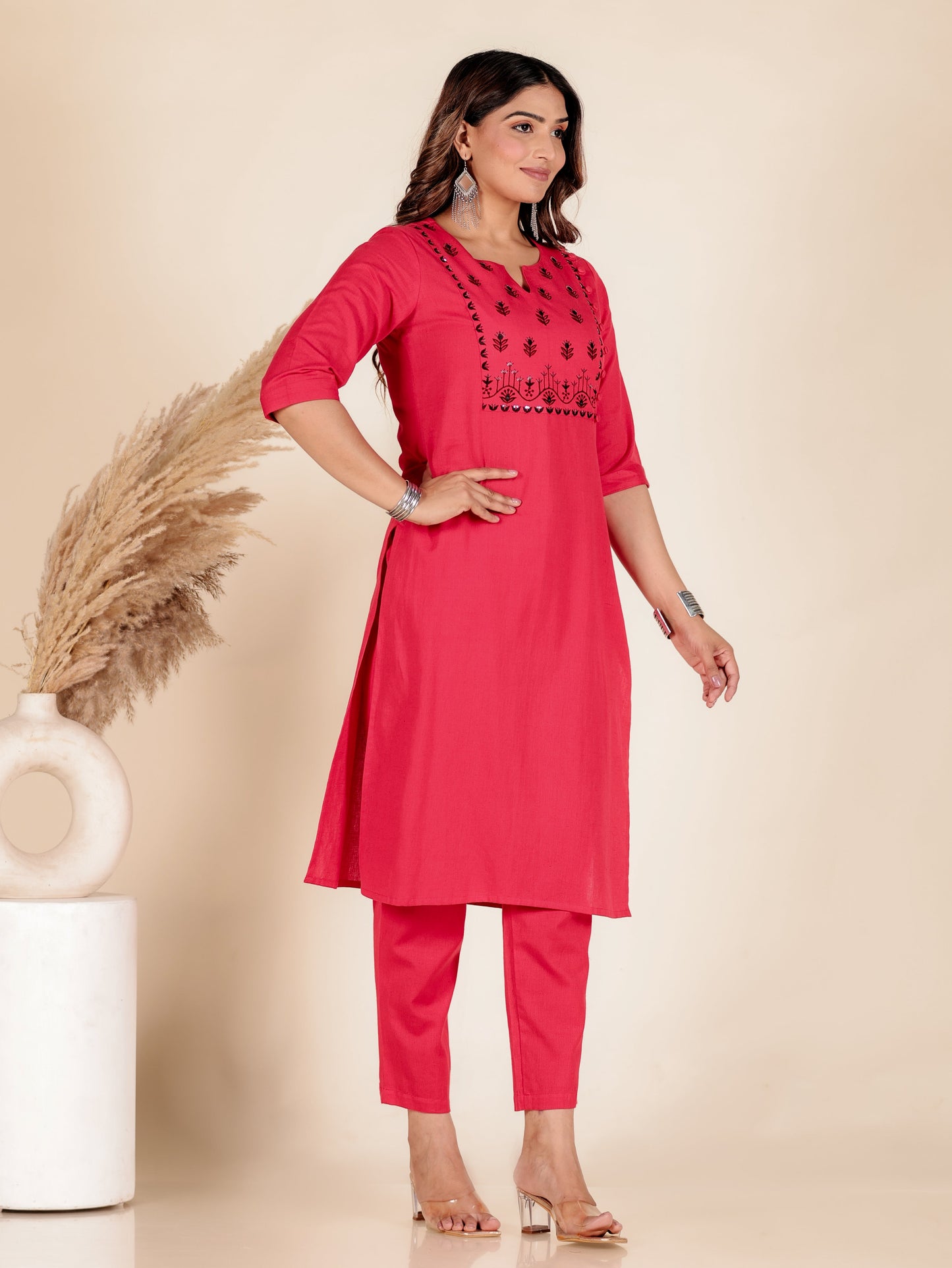 Soft Cotton Solid Kurta