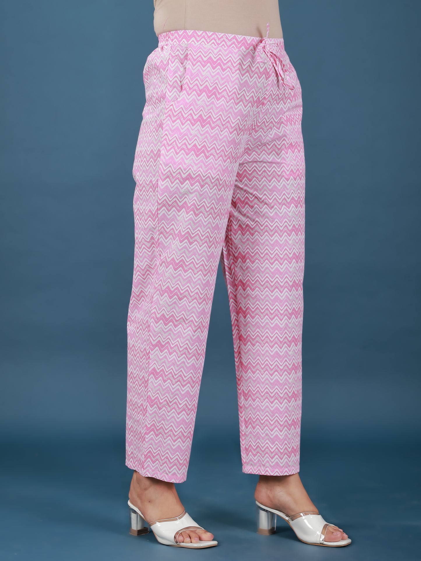 Soft Cotton Chevron Pant