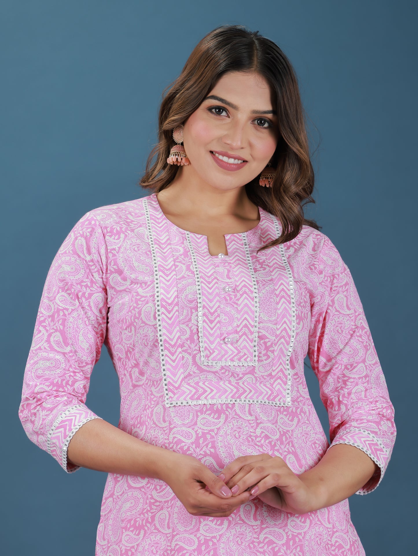 Soft Cotton Paisley Kurta