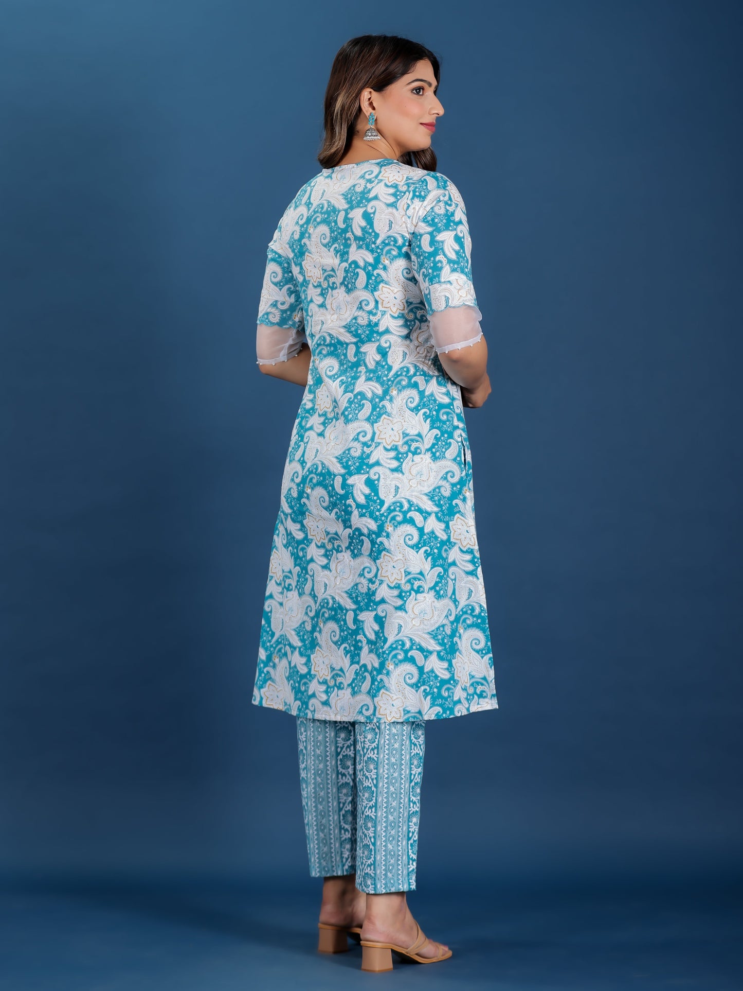 Soft Cotton Paisley Kurta