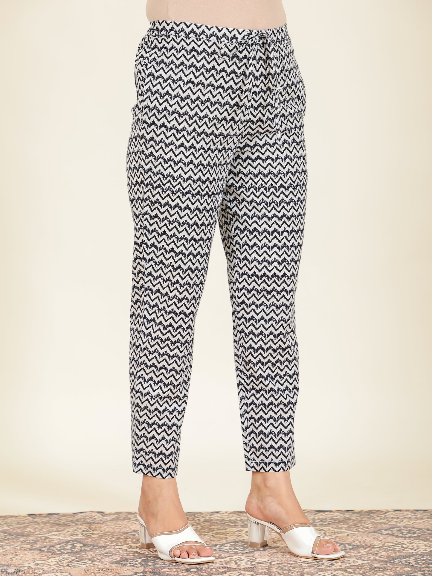 Soft Cotton Chevron Pant