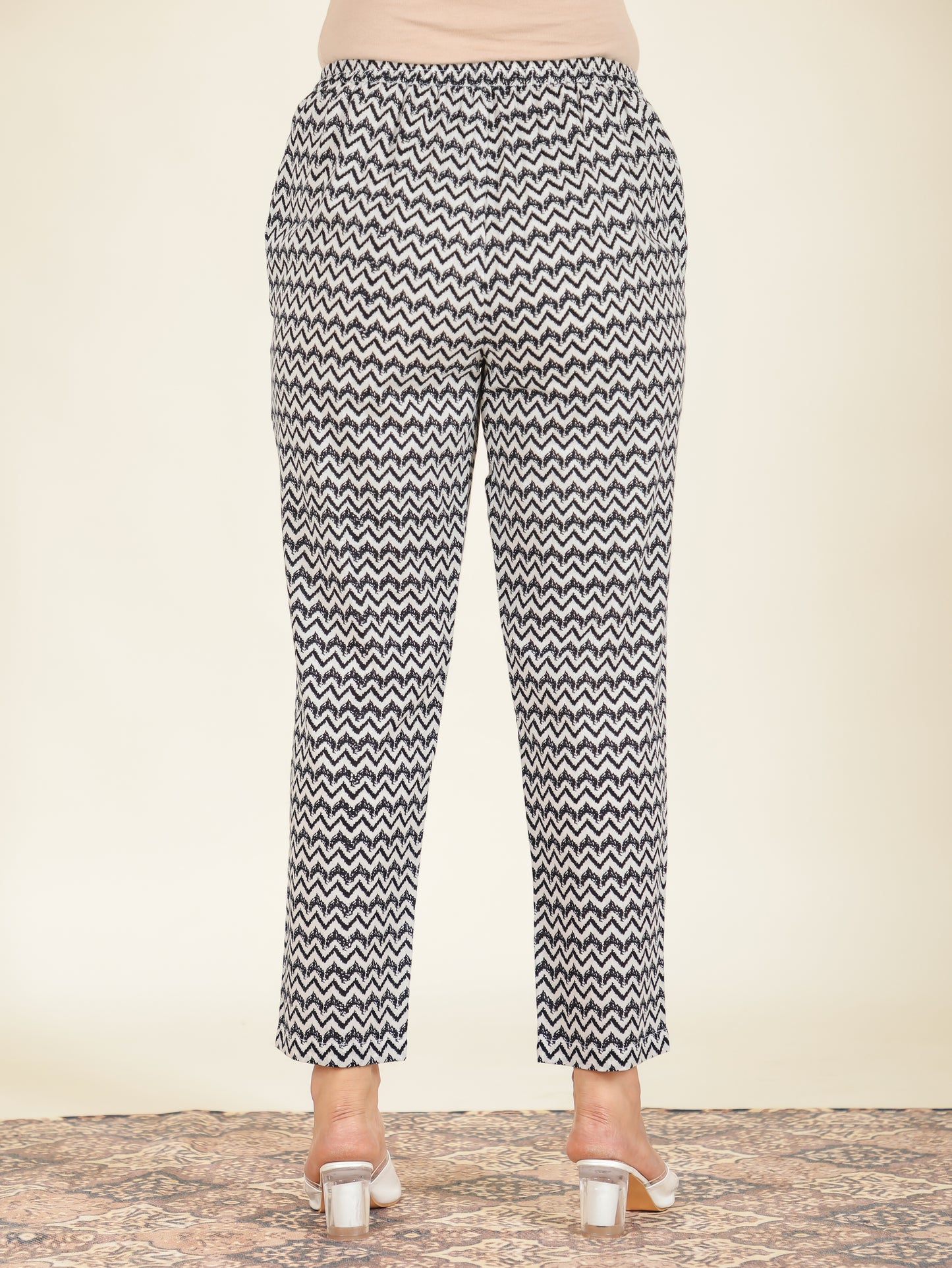 Soft Cotton Chevron Pant