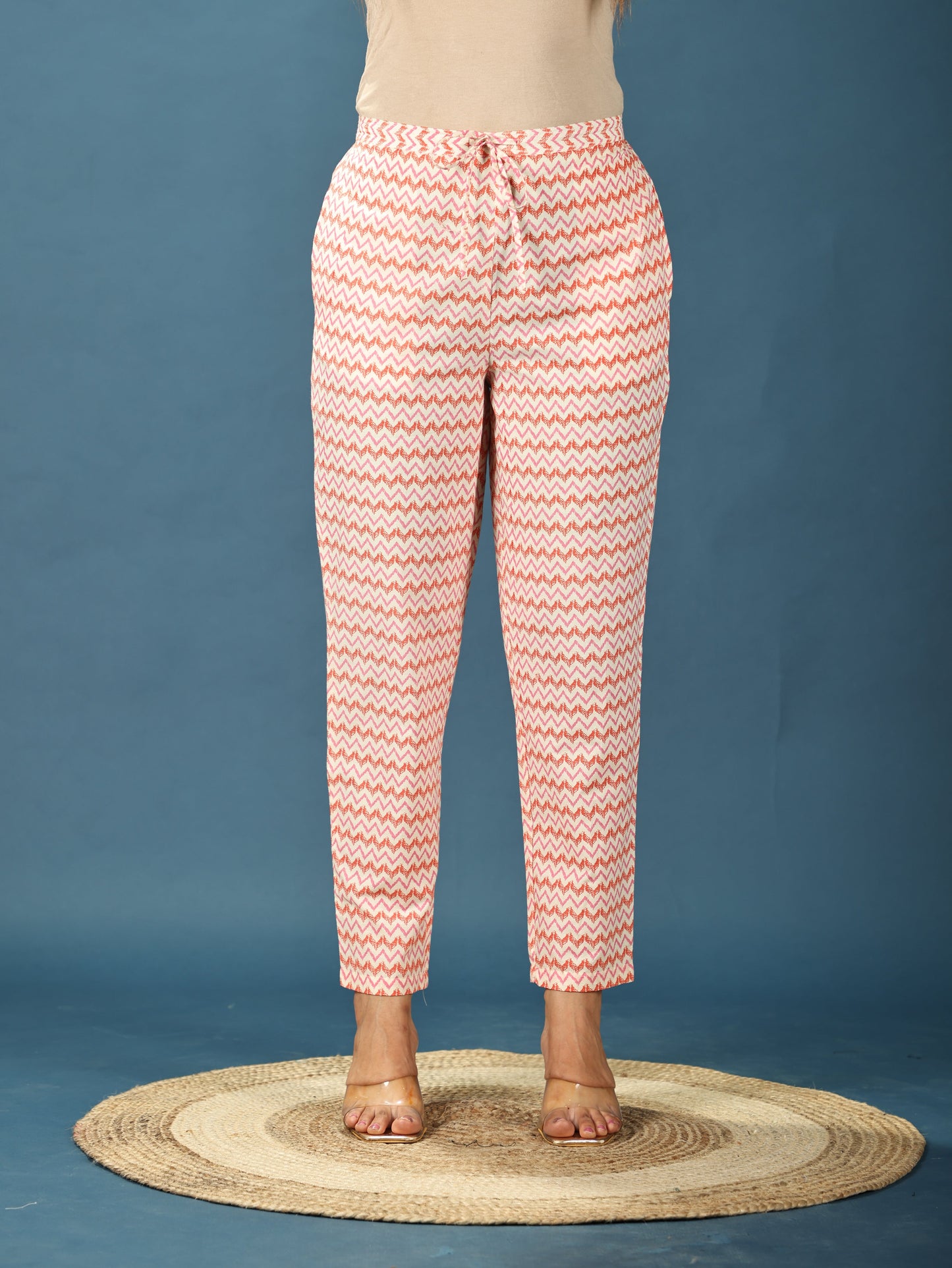 Soft Cotton Chevron Pant