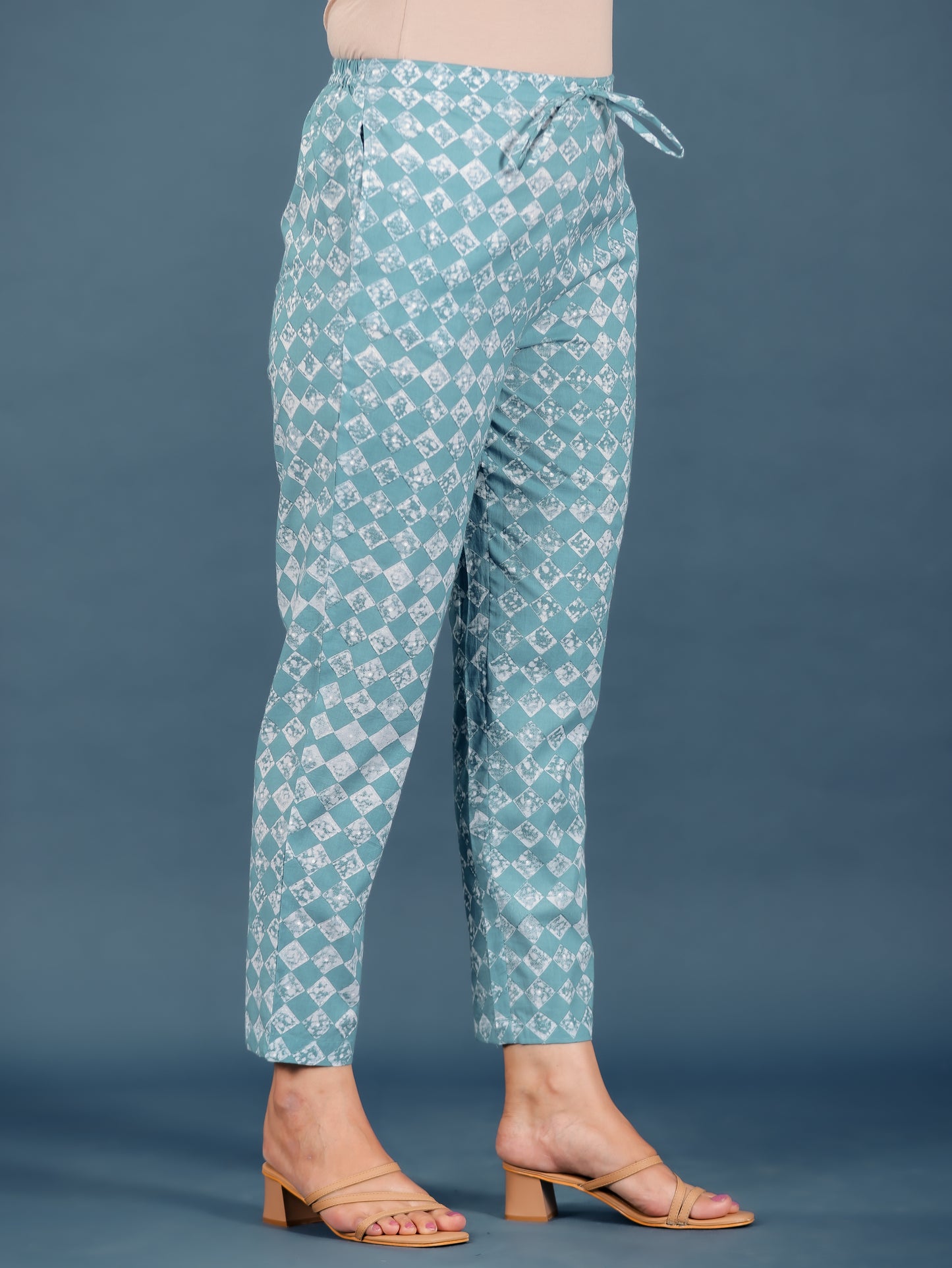 Soft Cotton Abstract Pant