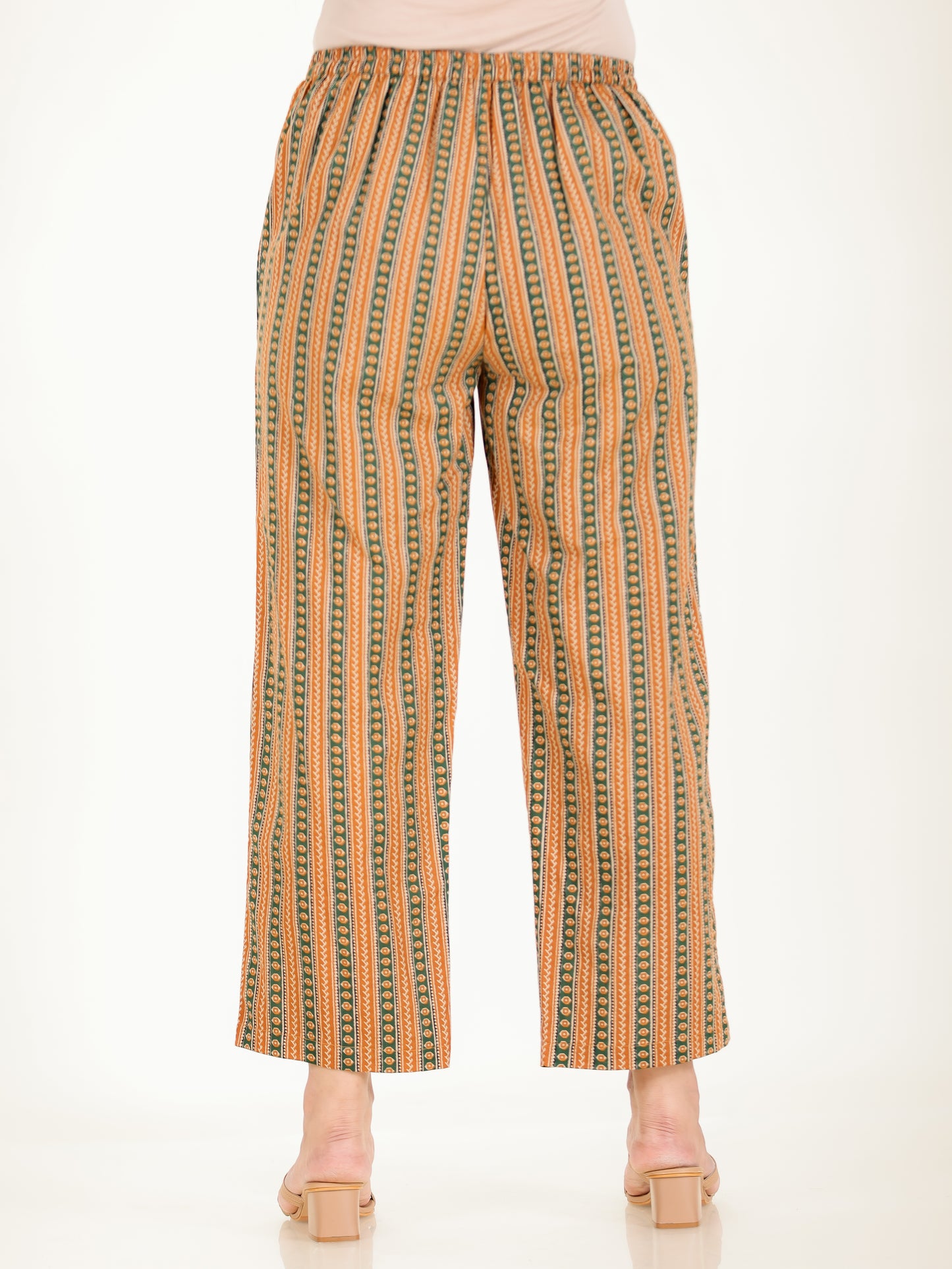 Soft Cotton Striped Pant