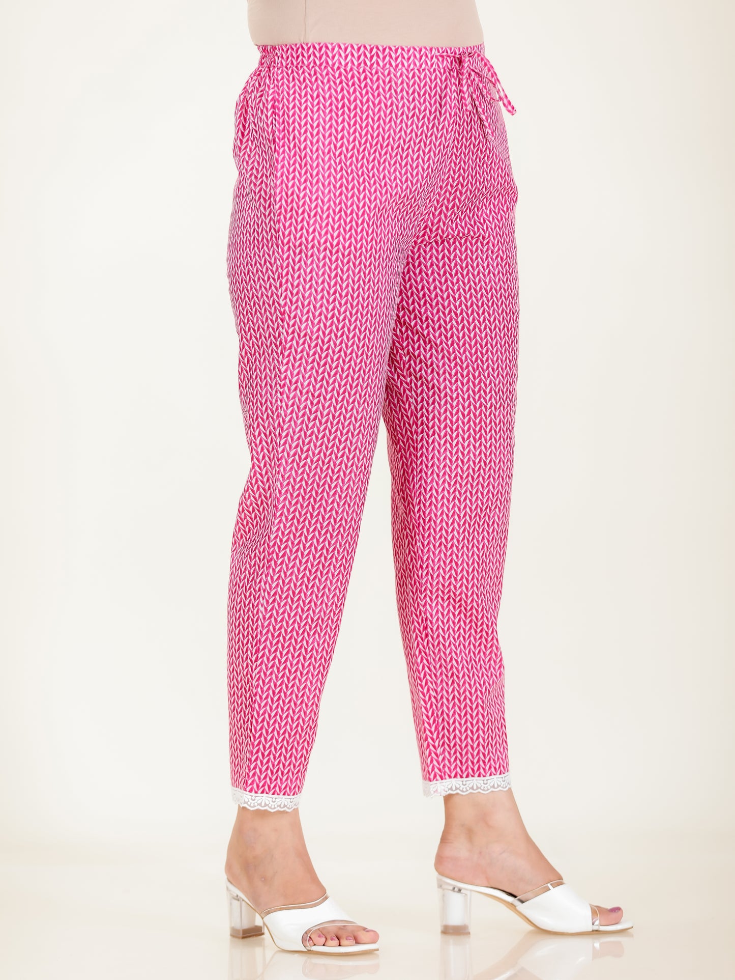 Soft Cotton Chevron Pant