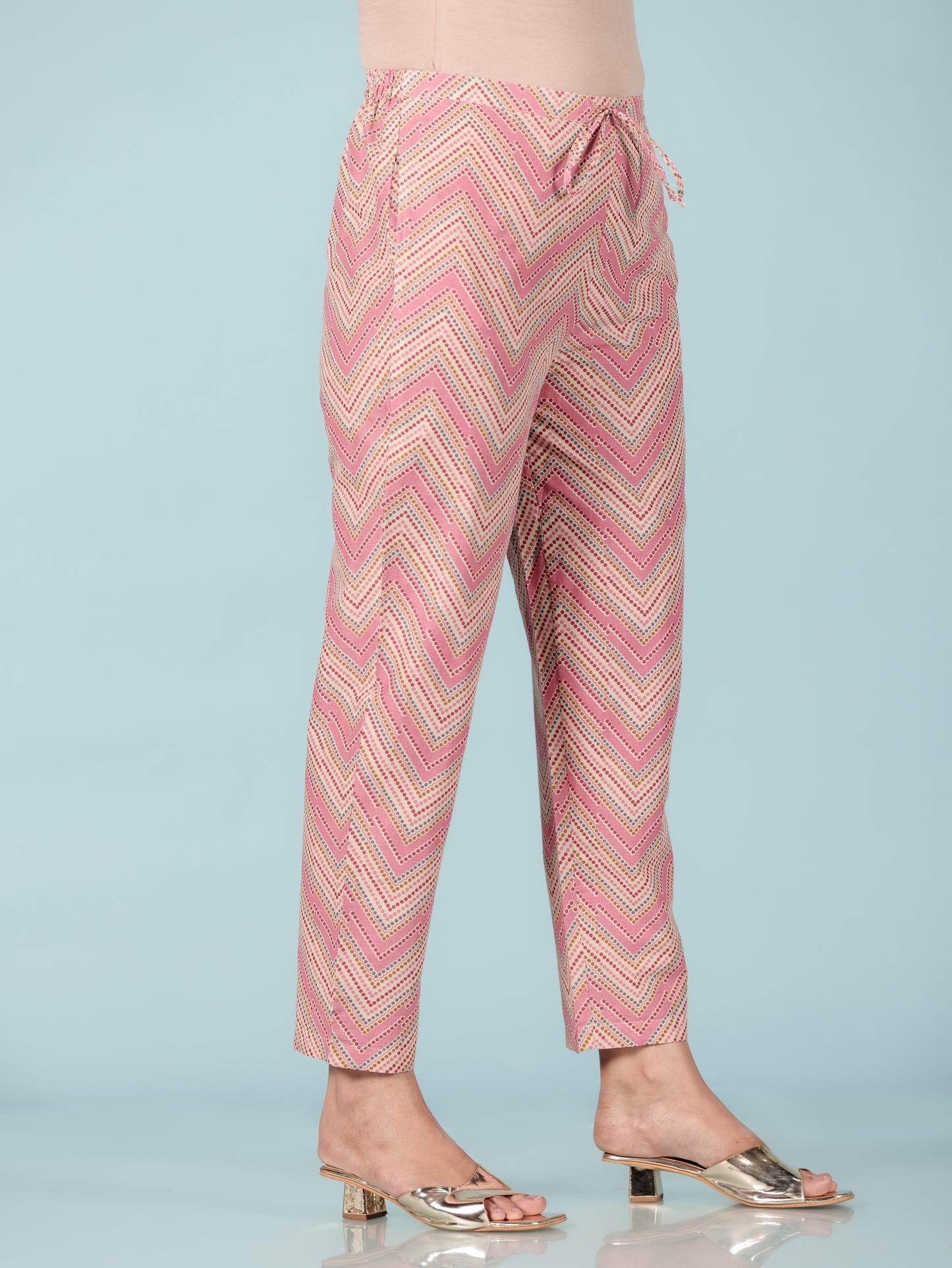 Soft Cotton Chevron Pant