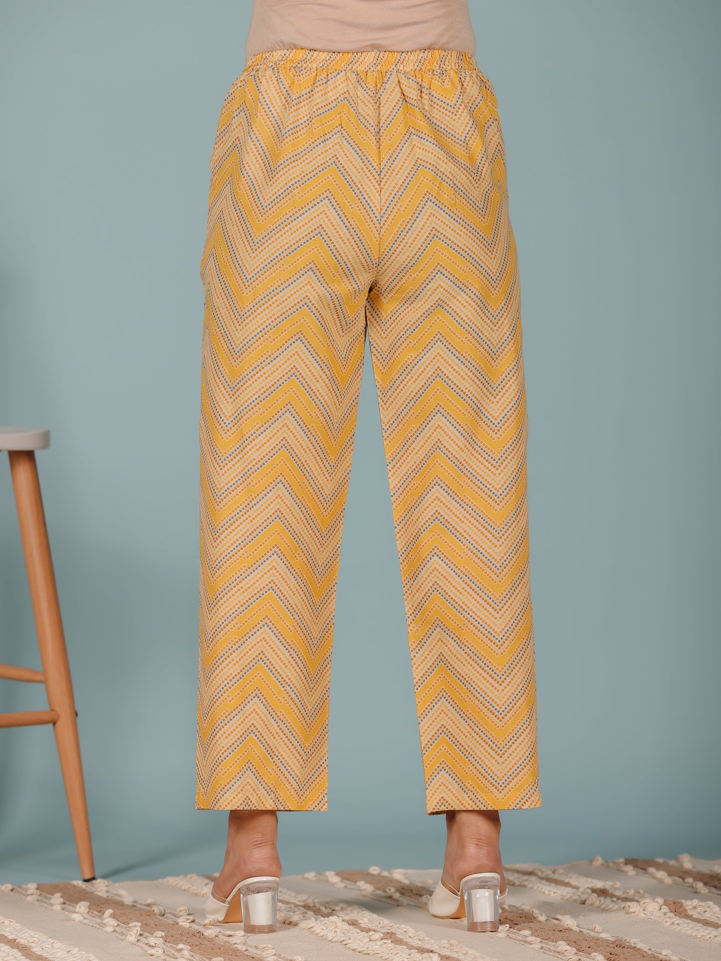 Soft Cotton Chevron Pant