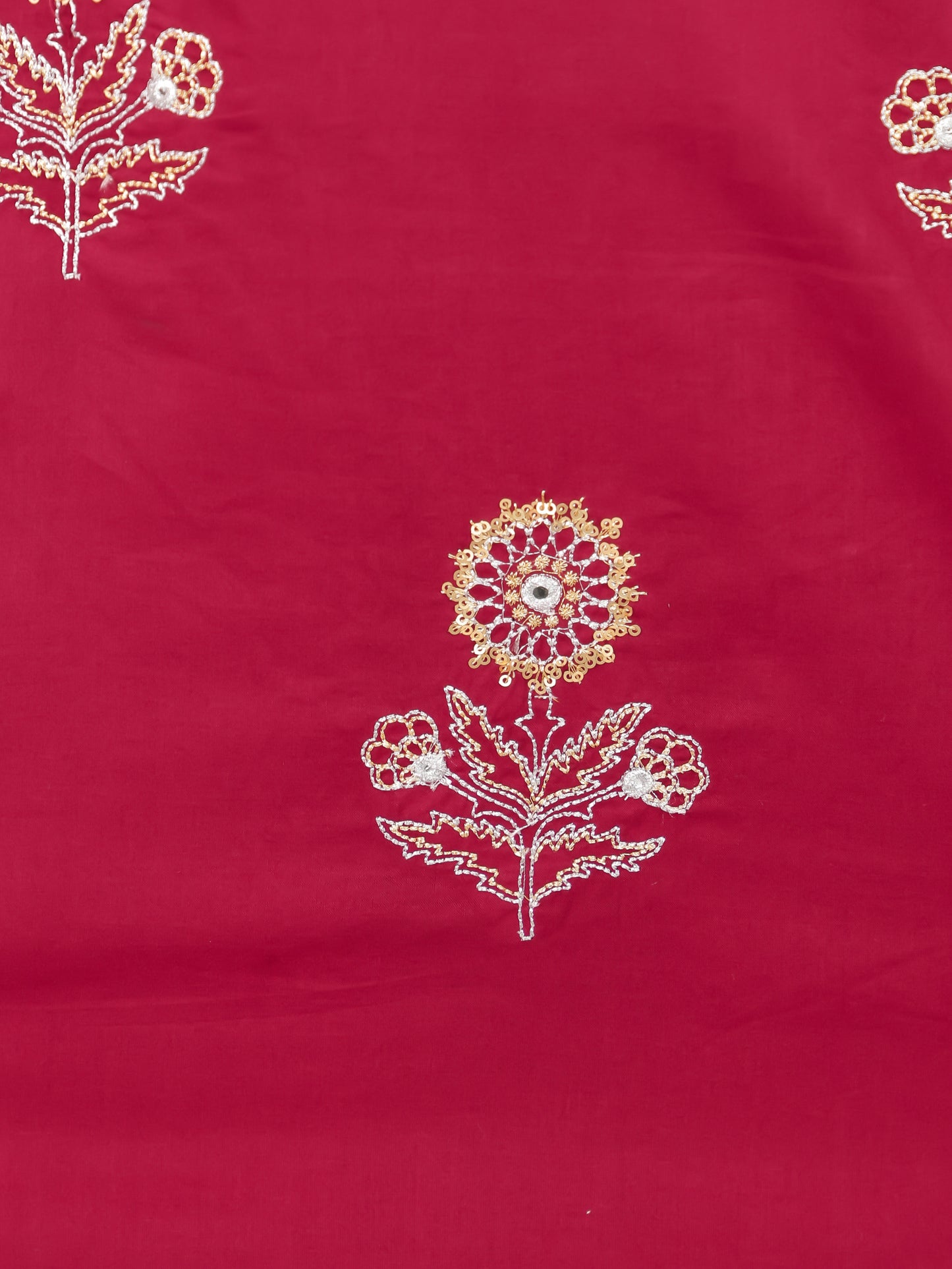 Soft Cotton Solid A-line Maroon Kurta