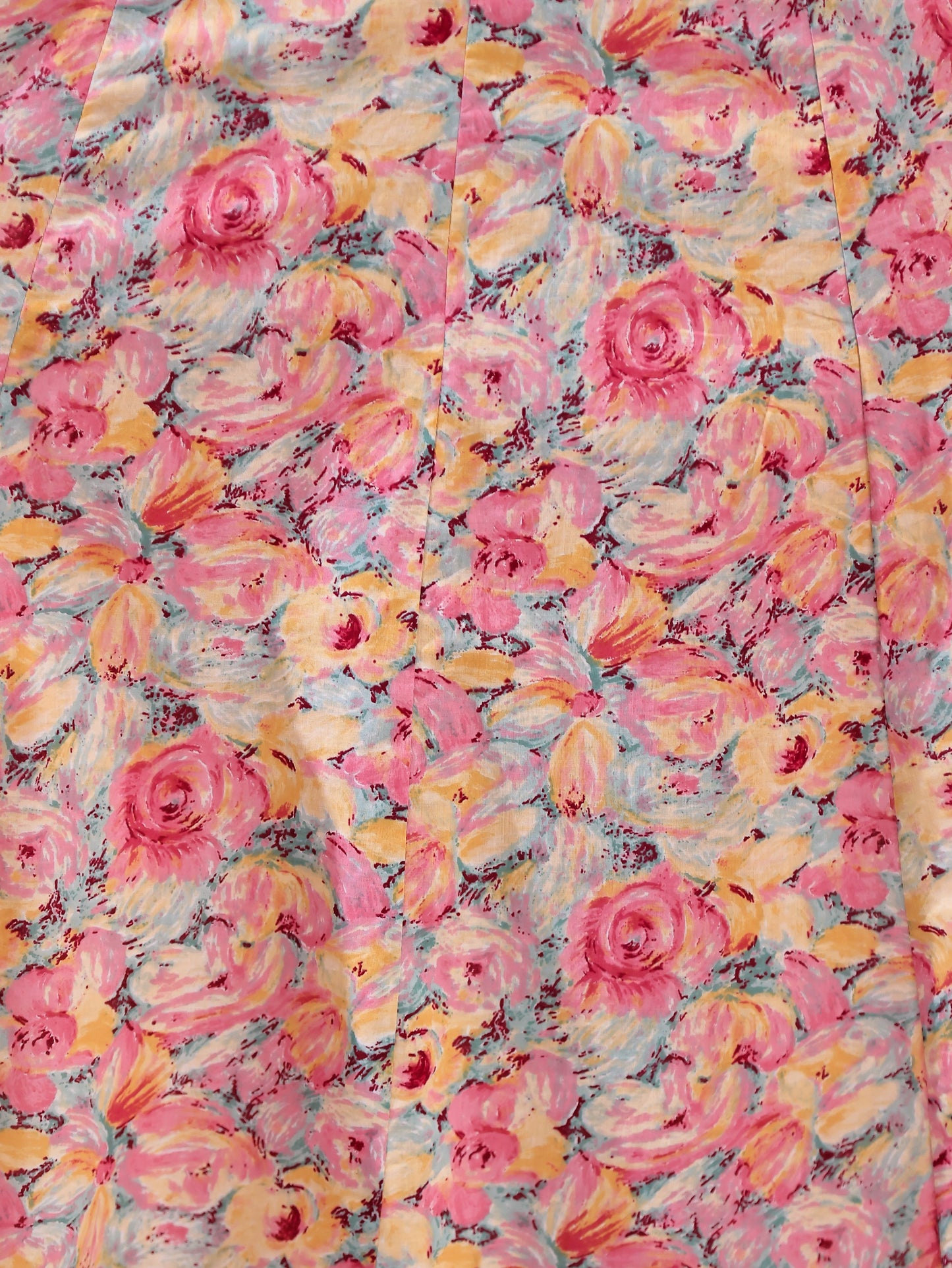 Soft Cotton Floral Flared Multicolor Kurta