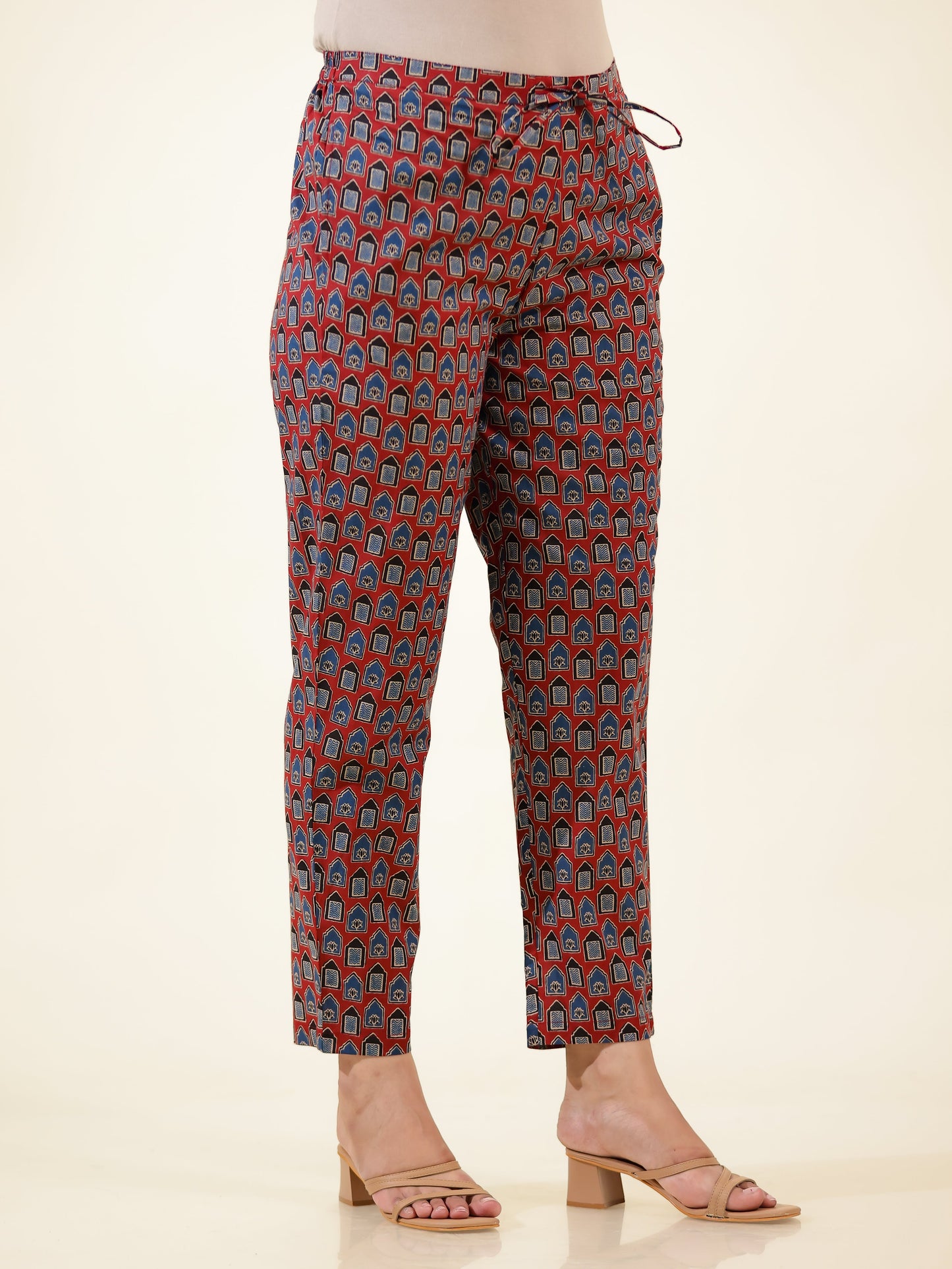 Soft Cotton Abstract Pant