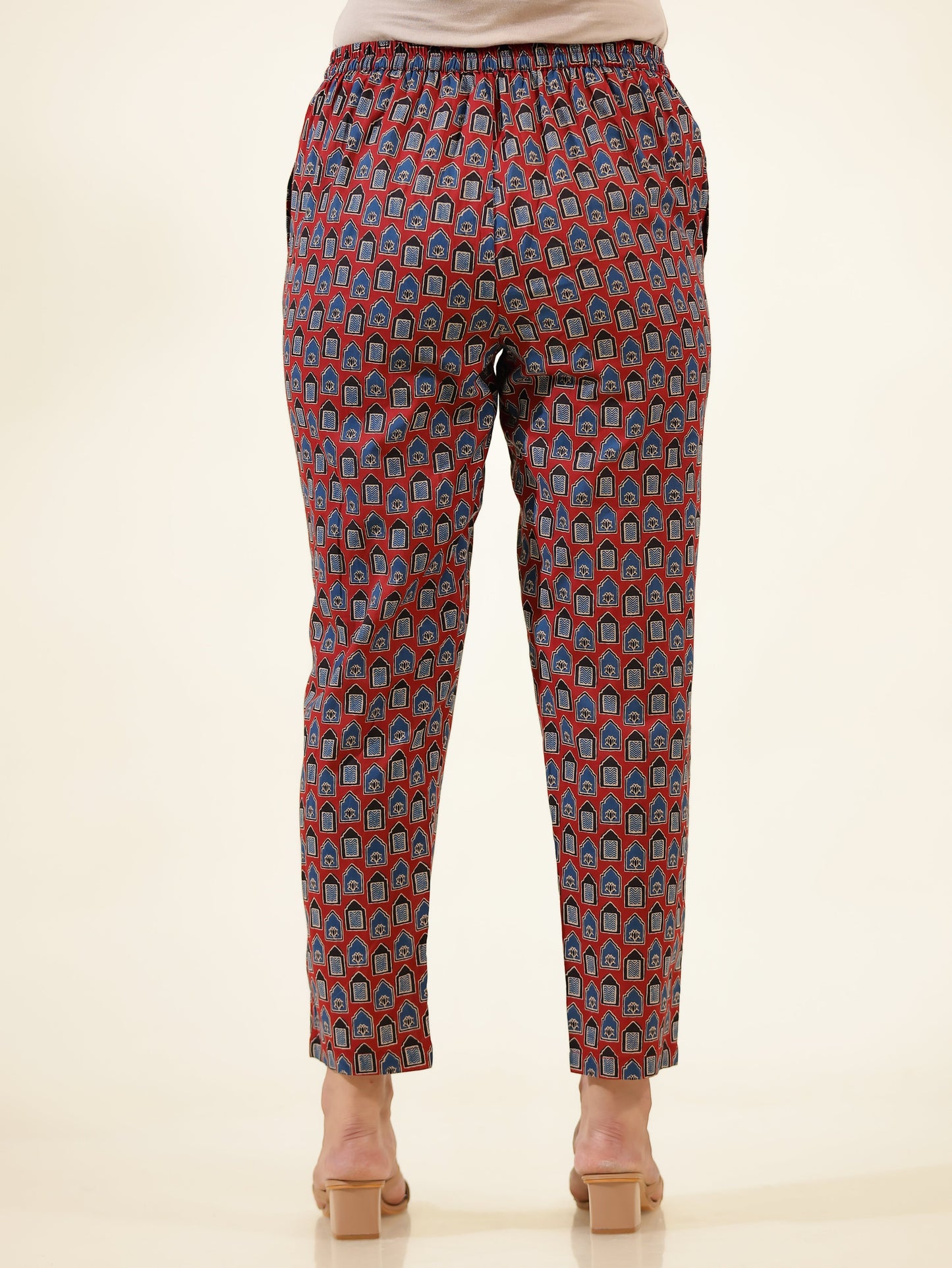 Soft Cotton Abstract Pant