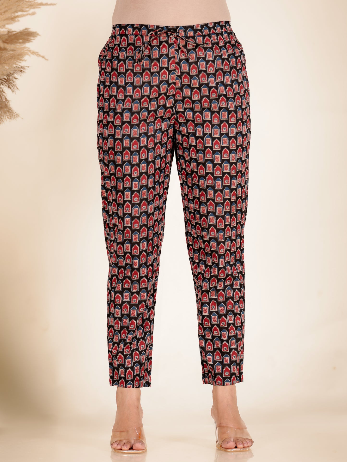 Soft Cotton Abstract Pant