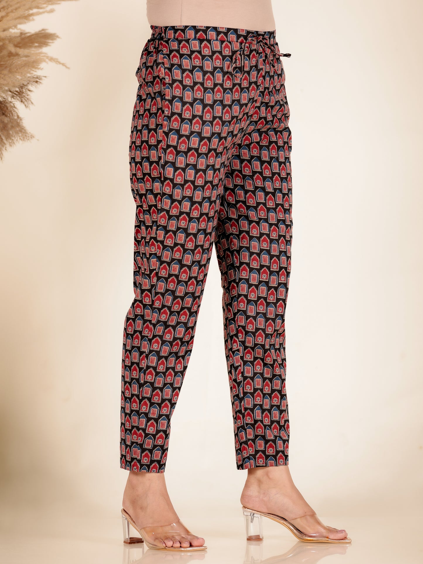 Soft Cotton Abstract Pant