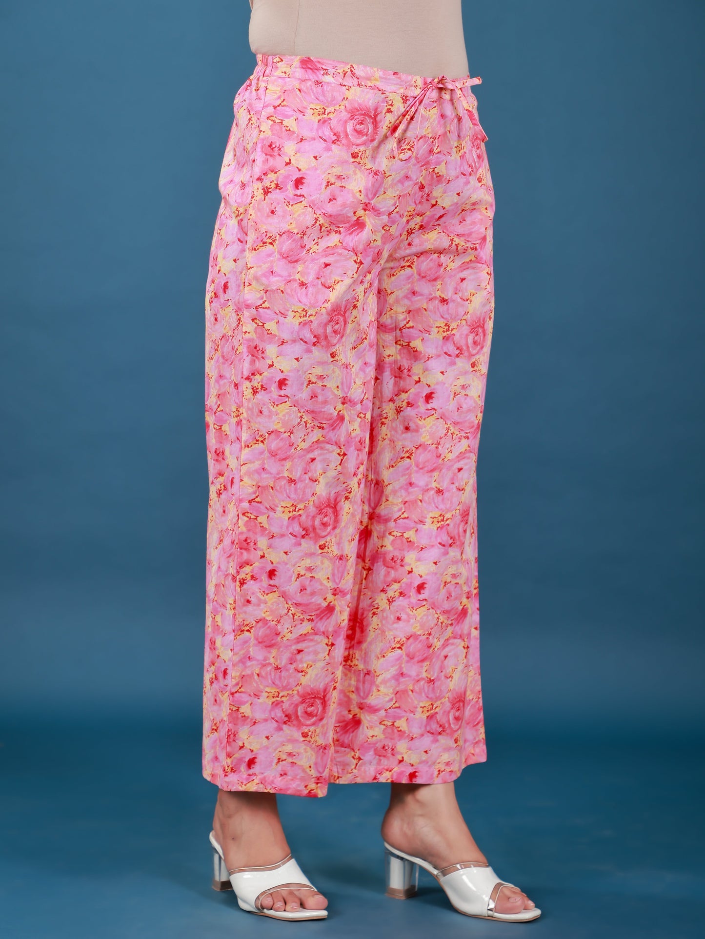 Soft Cotton Floral Kurta