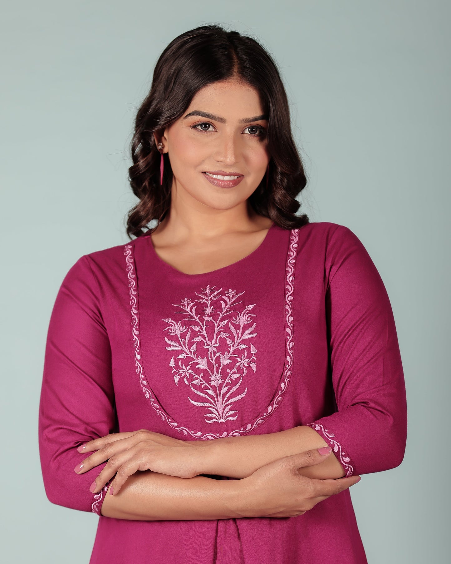 Viscose Solid Kurta