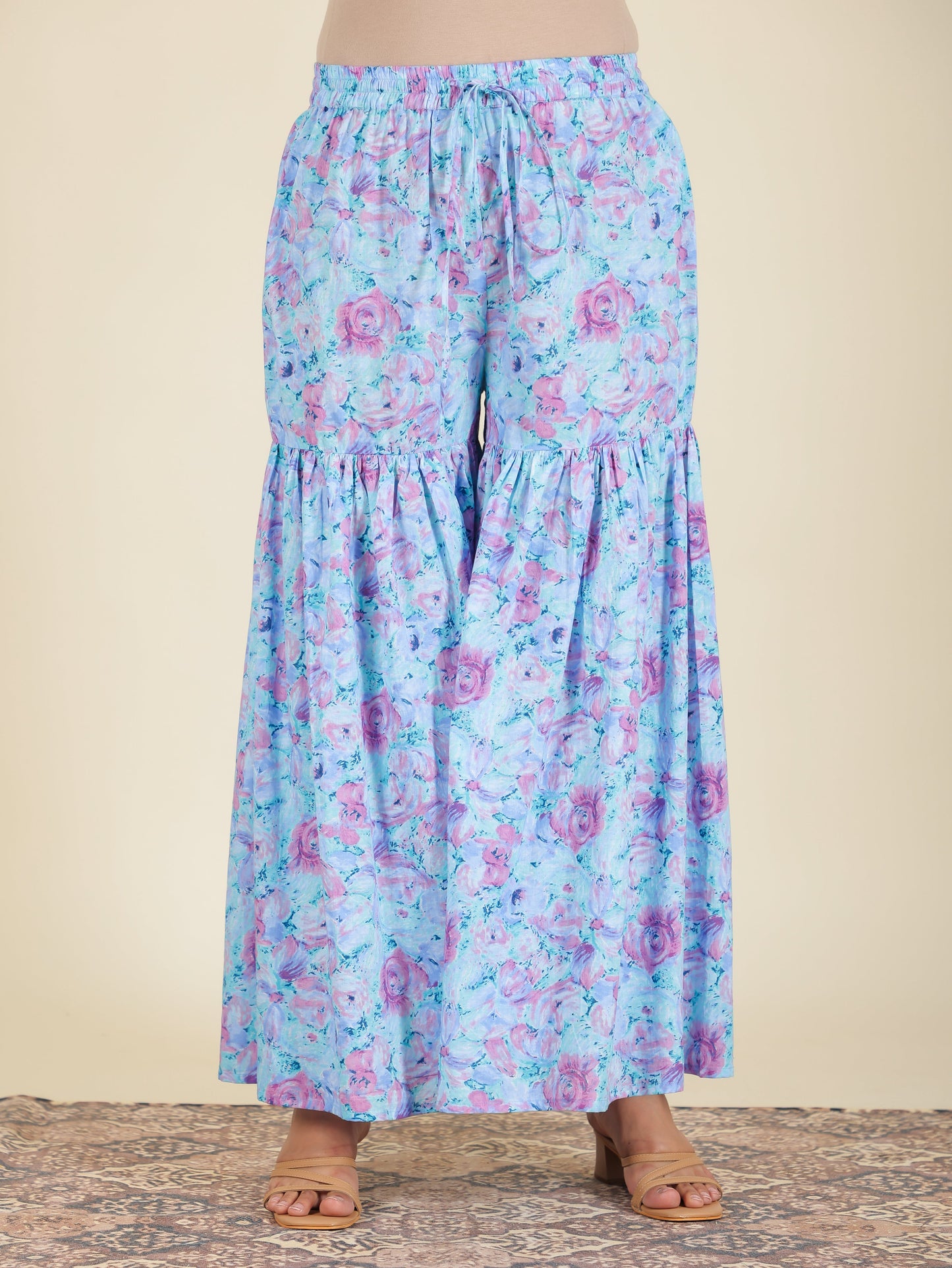 Soft Cotton Floral Kurta