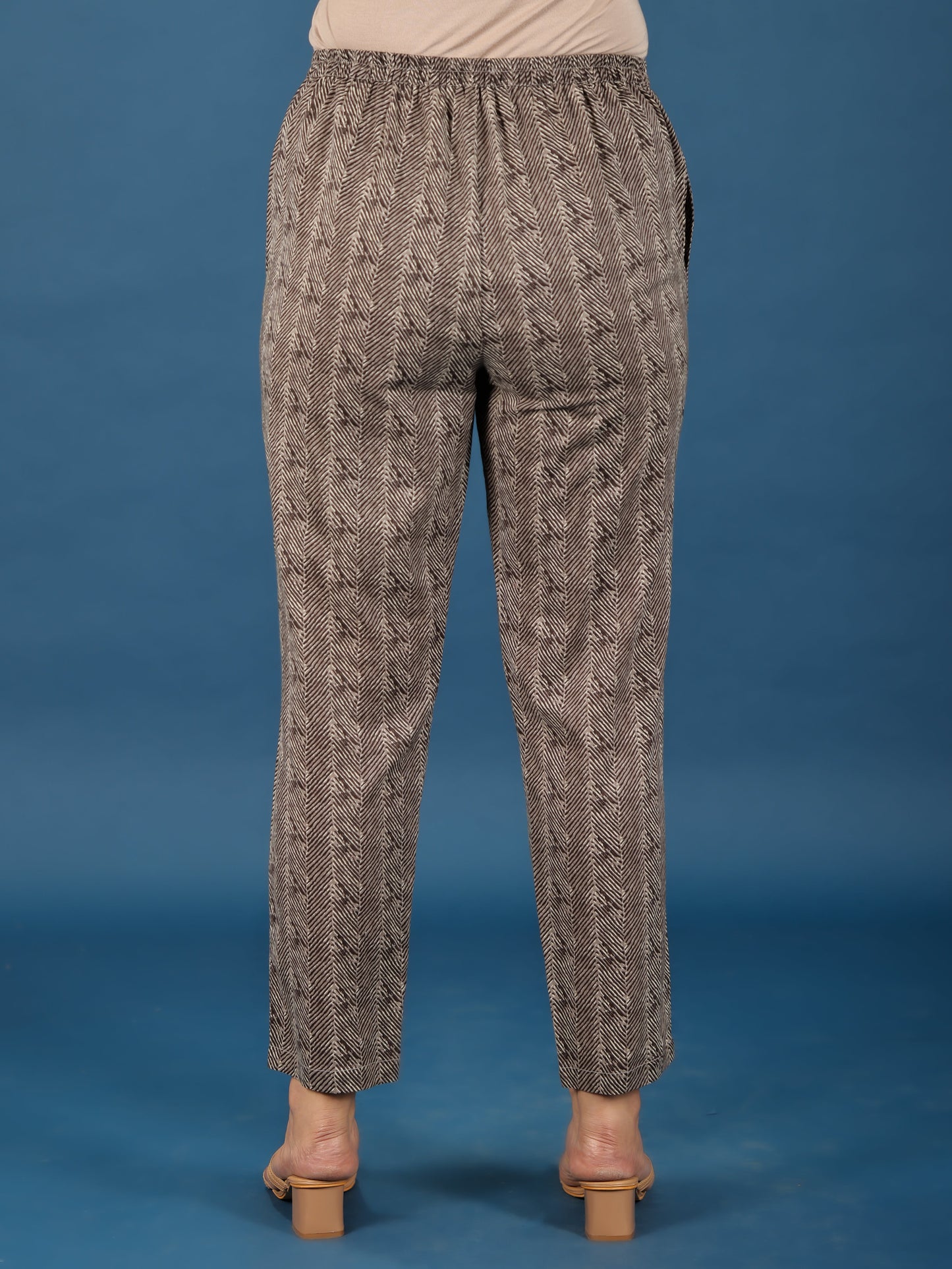 Soft Cotton Striped Pant