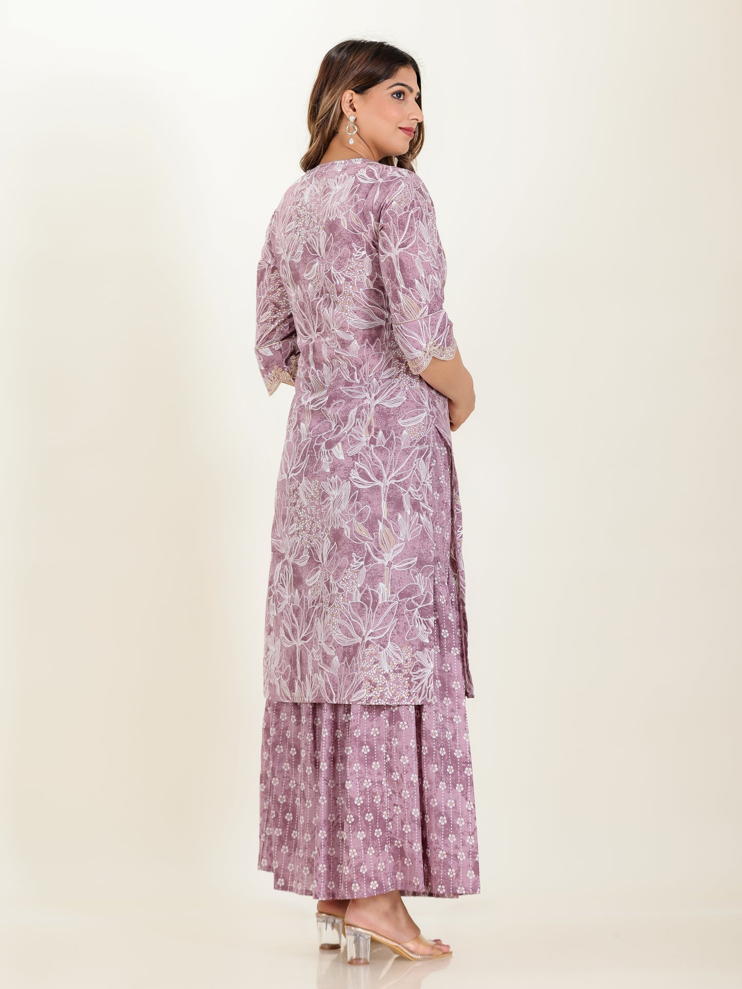 Soft Cotton Floral Kurta