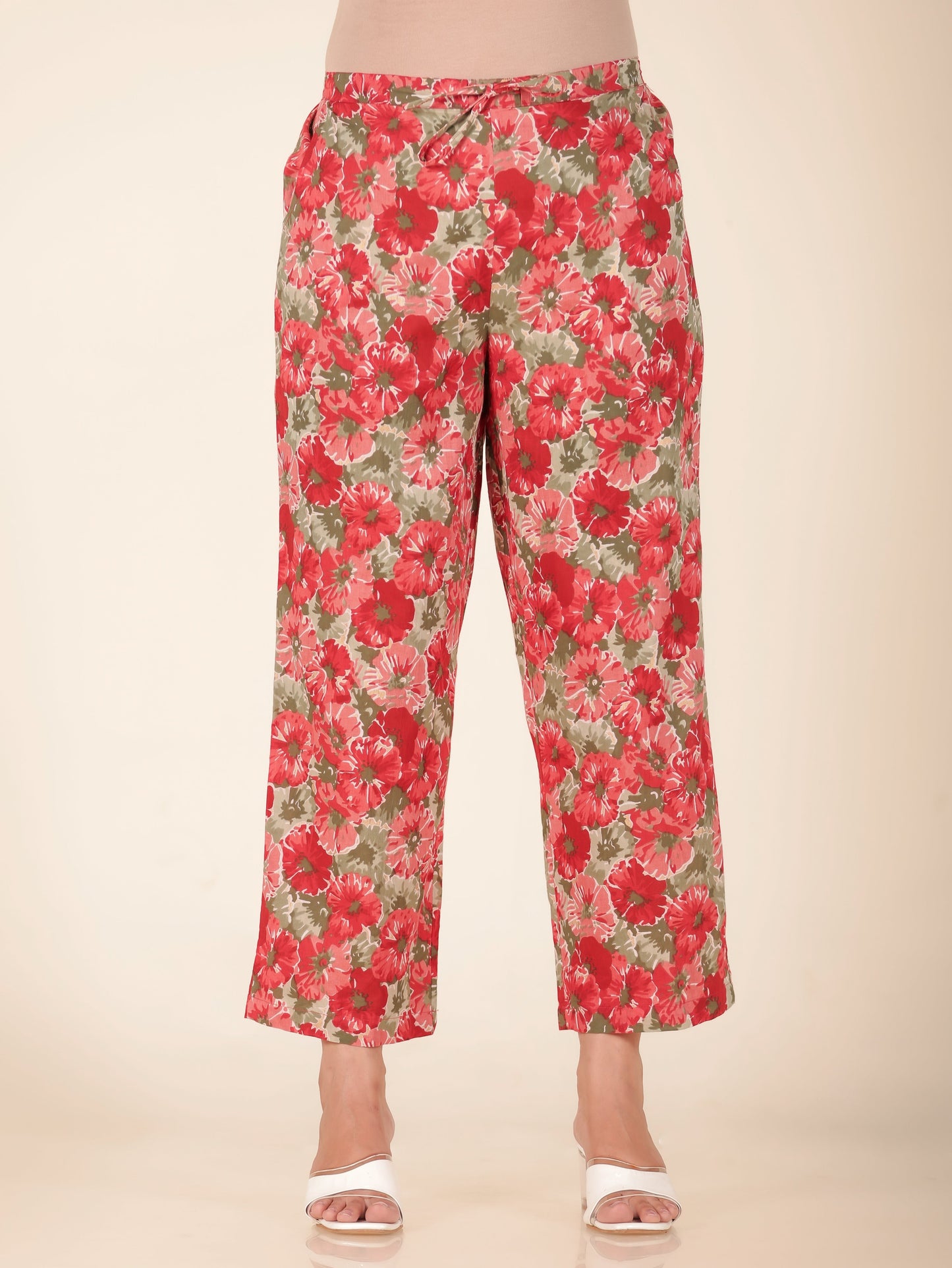 Soft Cotton Floral Pant