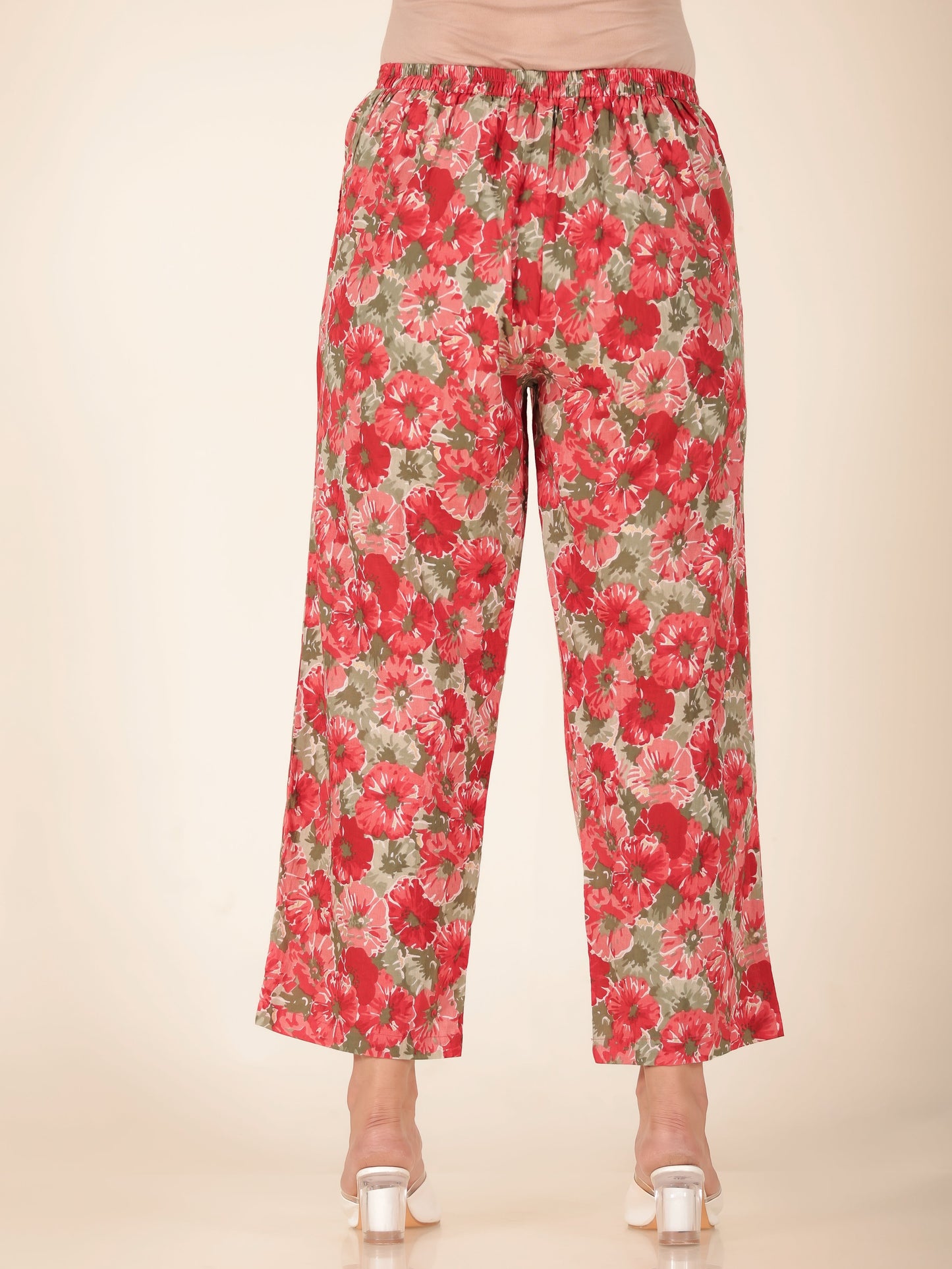 Soft Cotton Floral Pant