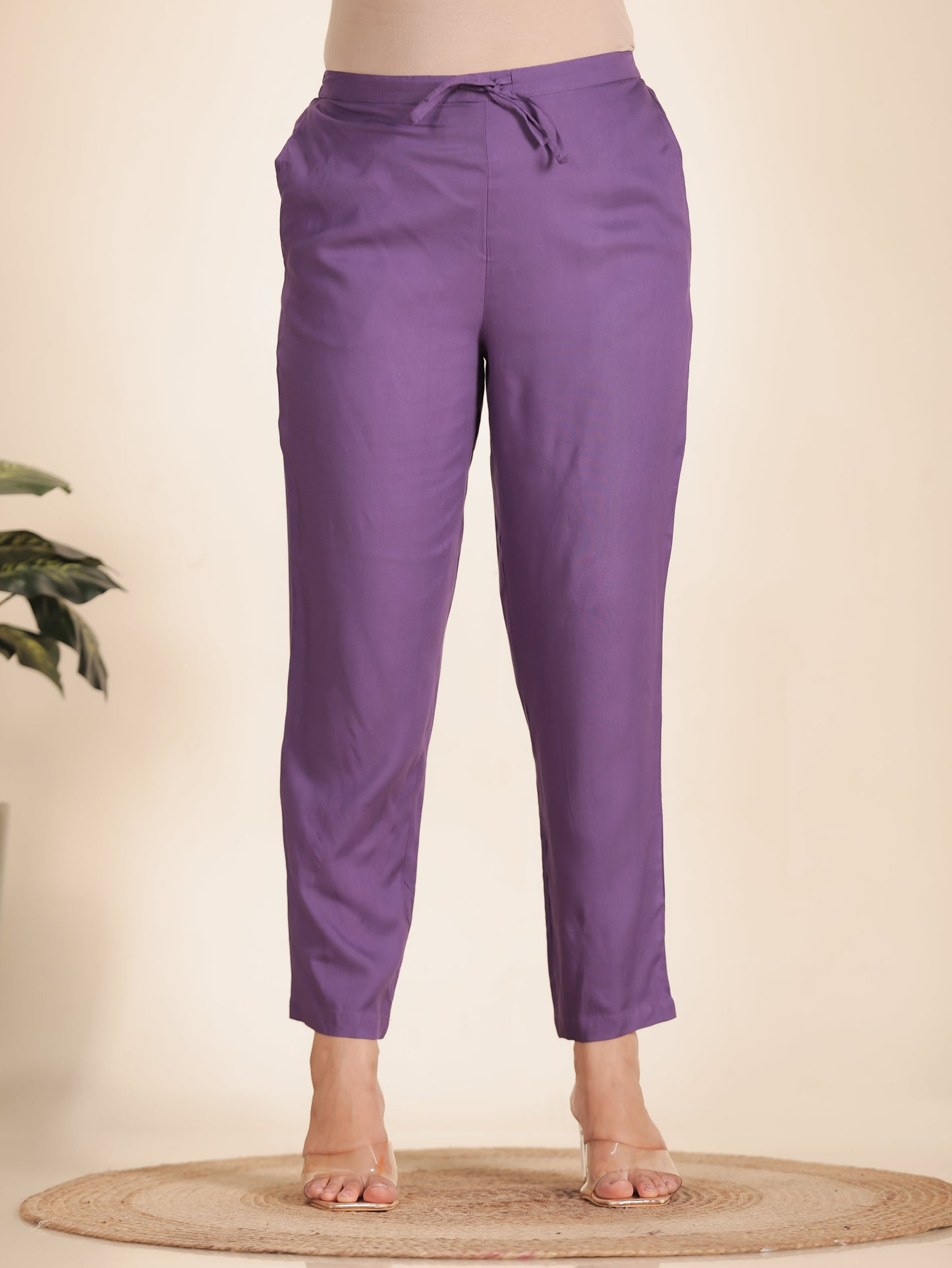 Rayon Solid Pant