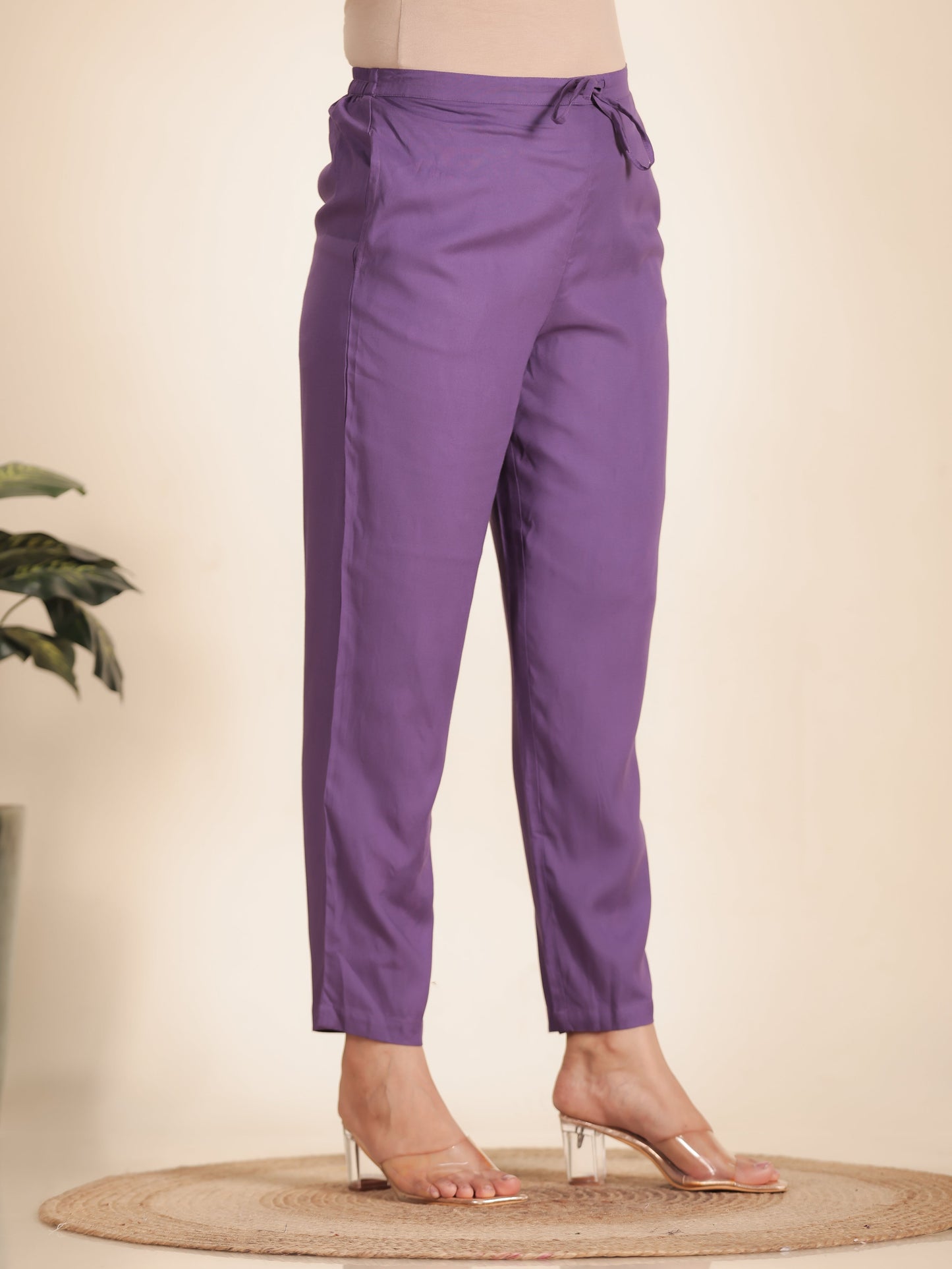 Rayon Solid Pant