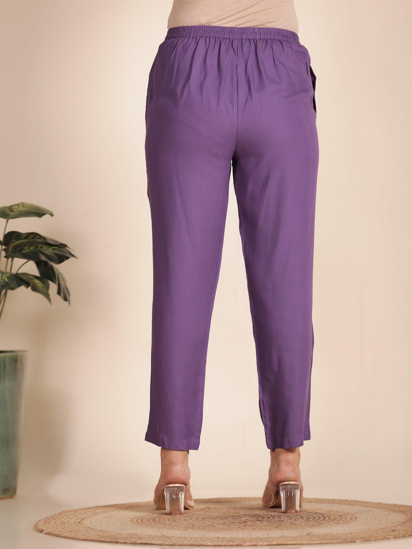 Rayon Solid Pant