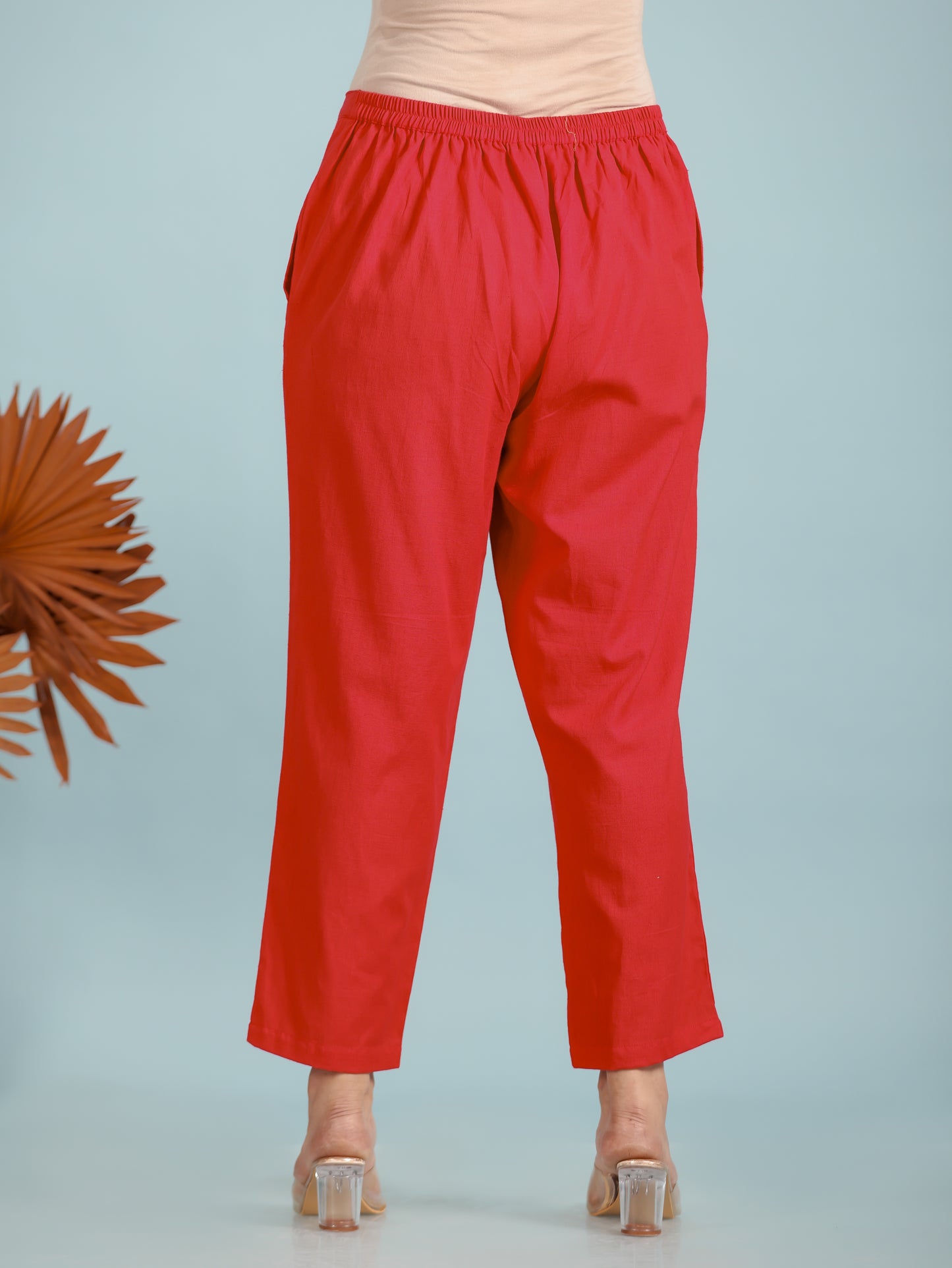 Linen Cotton Solid Pant