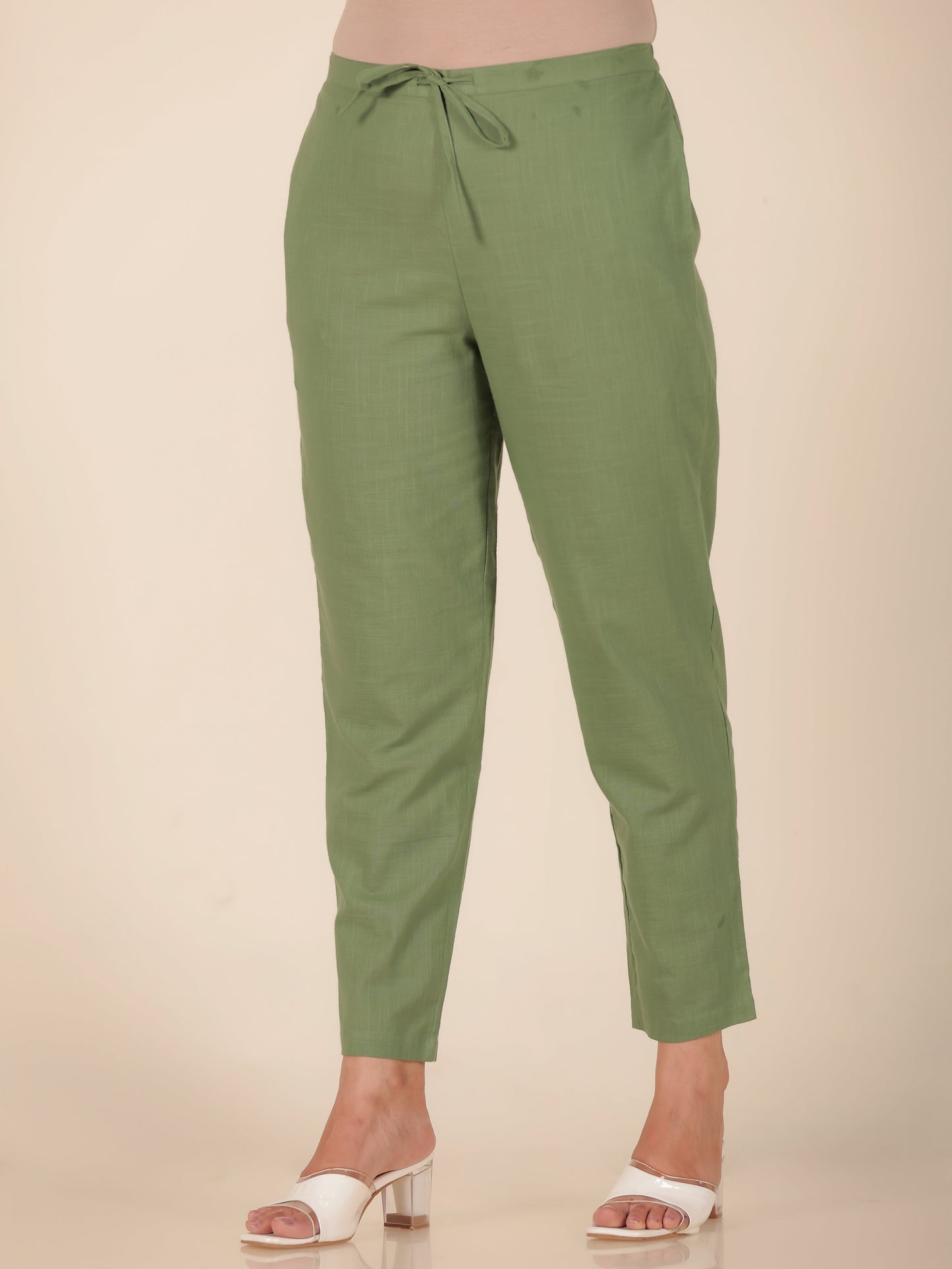 Khadi Cotton Solid Pant