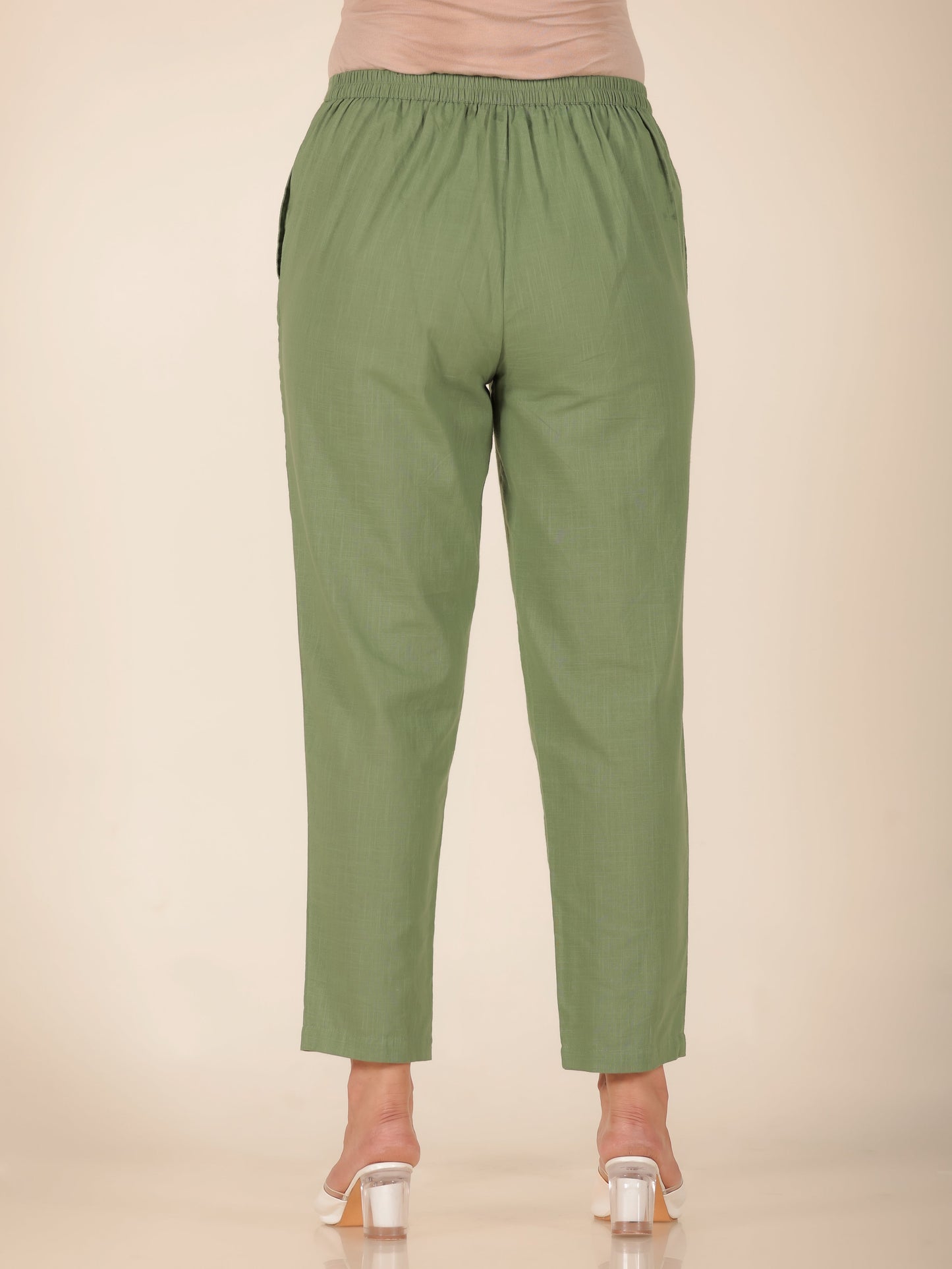 Khadi Cotton Solid Pant