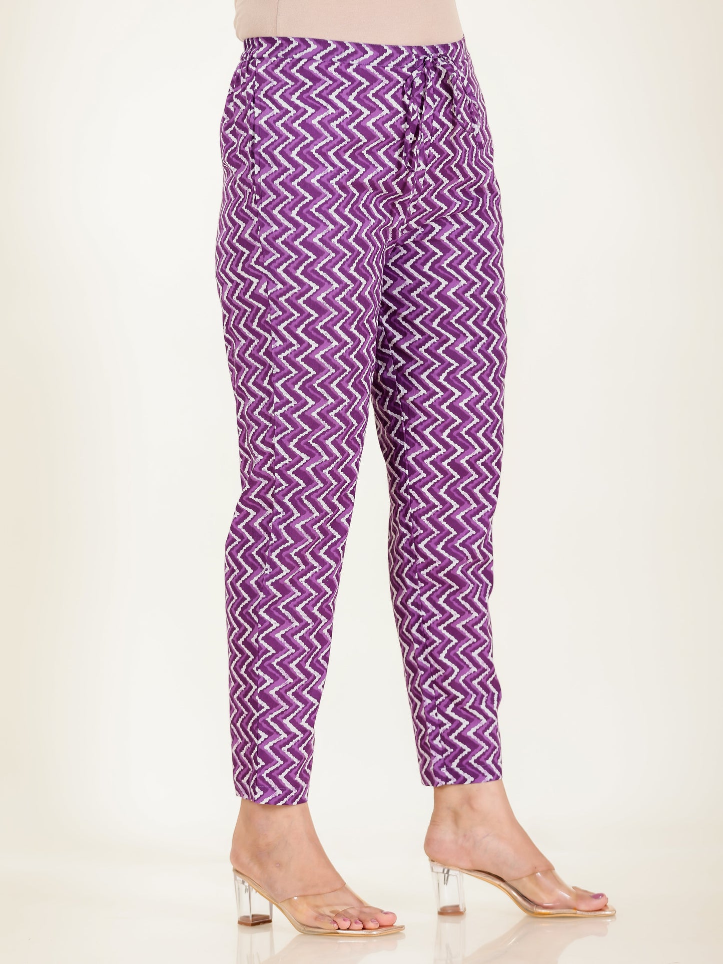 Soft Cotton Chevron Pant