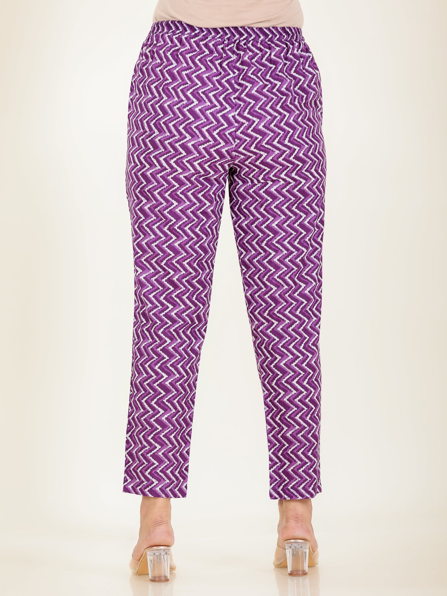 Soft Cotton Chevron Pant