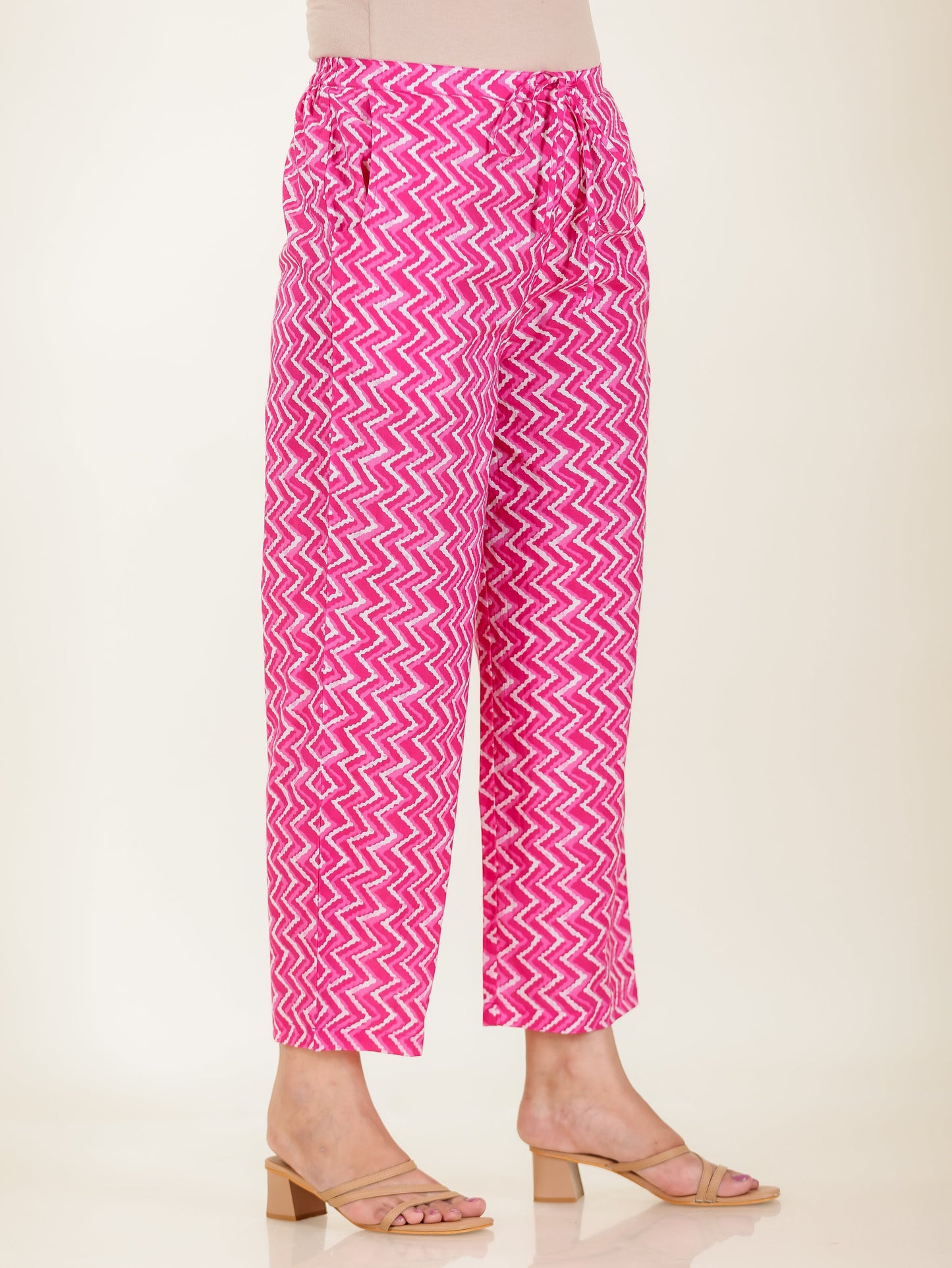 Soft Cotton Chevron Pant